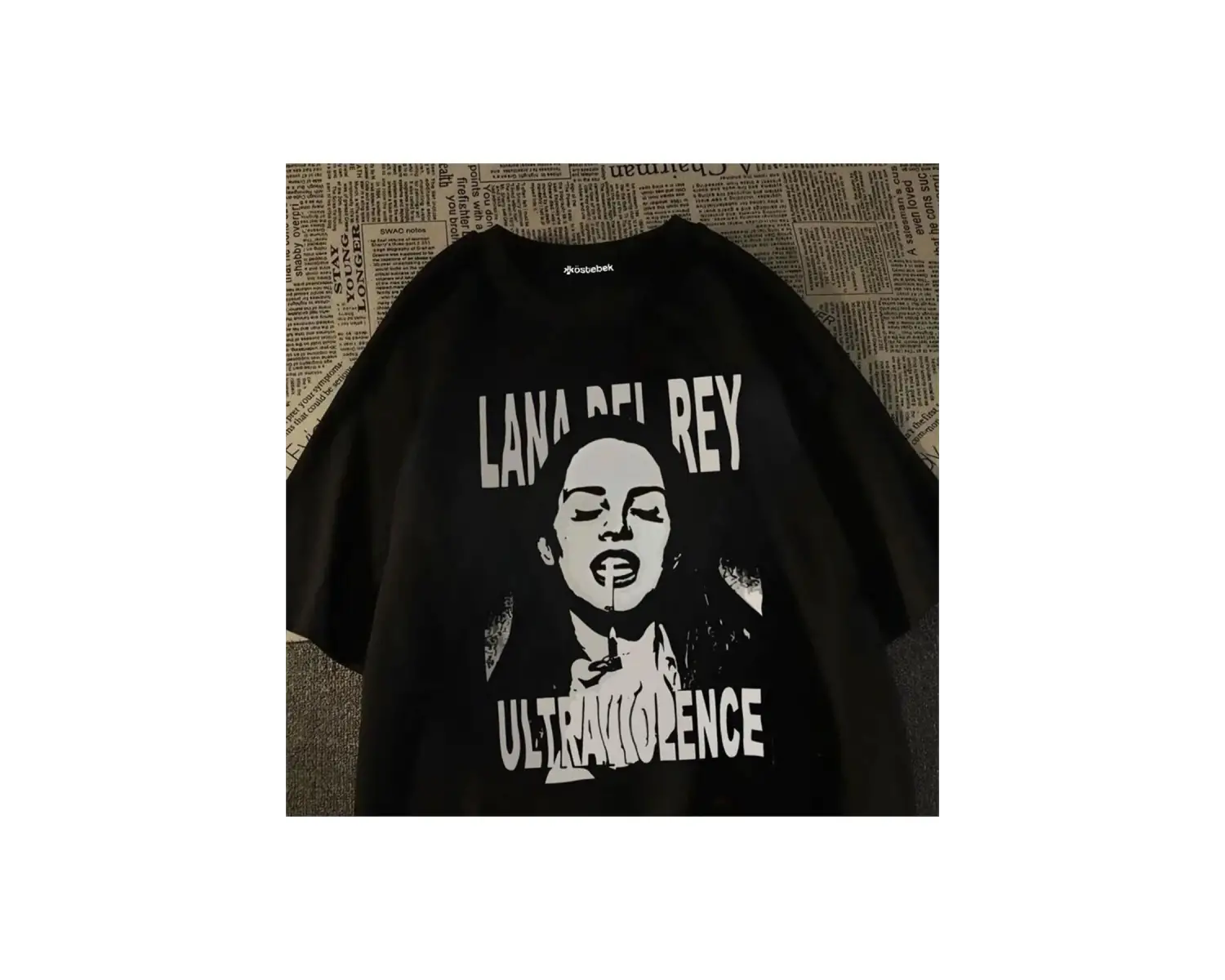 Lana Del Rey Ultraviolence Siyah Tshirt Arslanadelreysyh