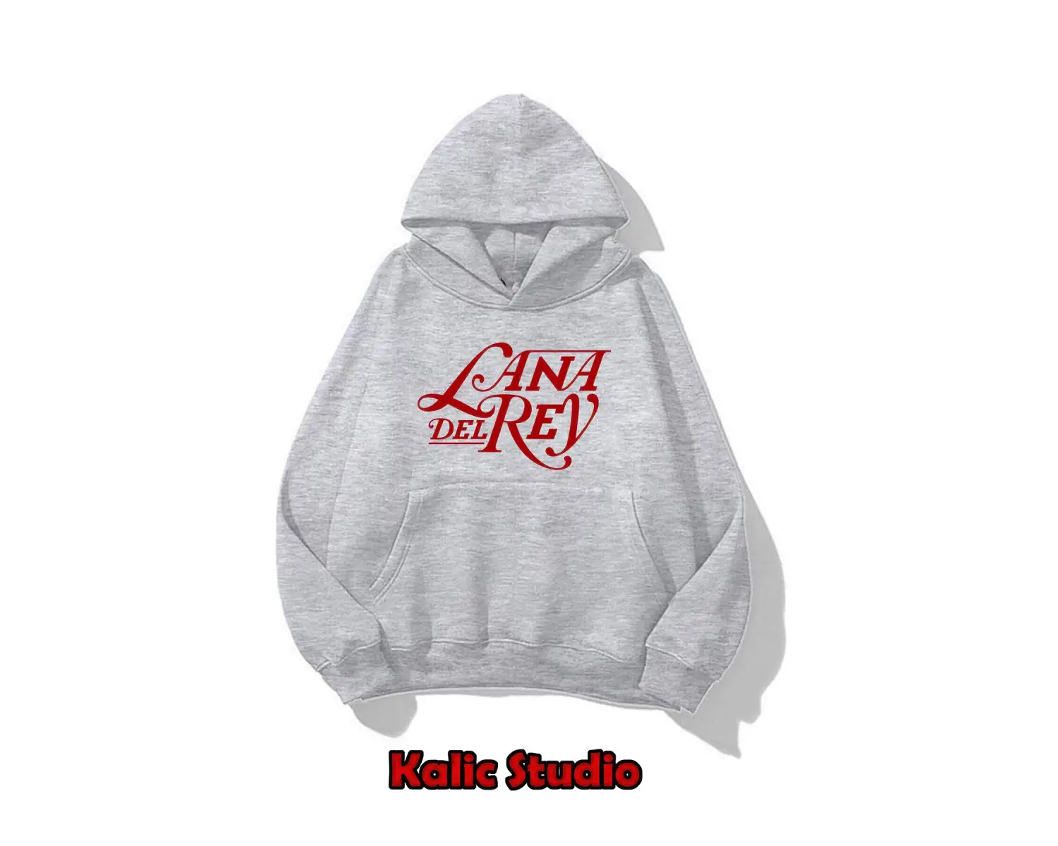 Lana Del Rey ünisex oversize sweatshirt gri