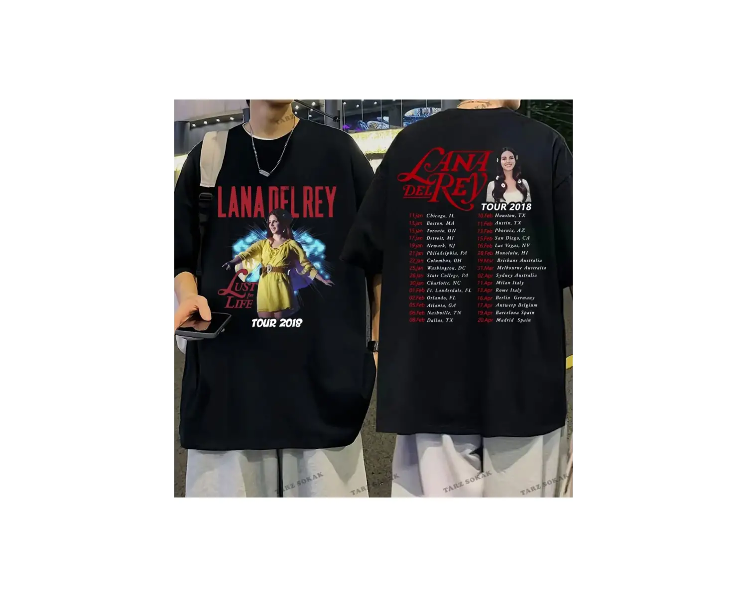 Lana Del Rey Unisex Tişört T-shirt