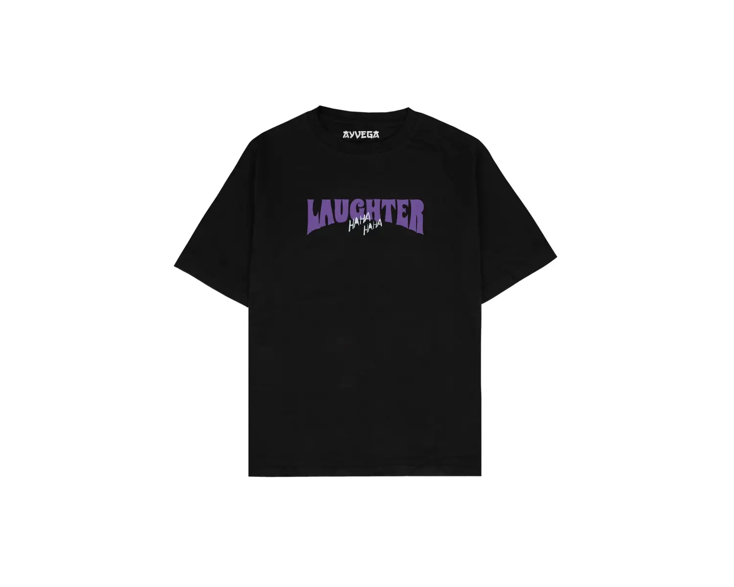Laughter Siyah Oversize Unisex T-shirt