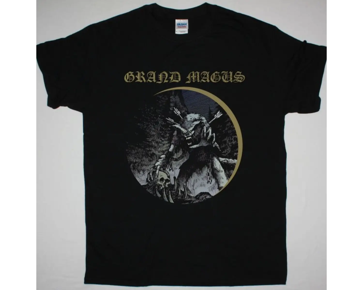 LED ZEPPELIN LOGO NEW BLACK T-SHIRT ÖN VE ARAKA BASKILI