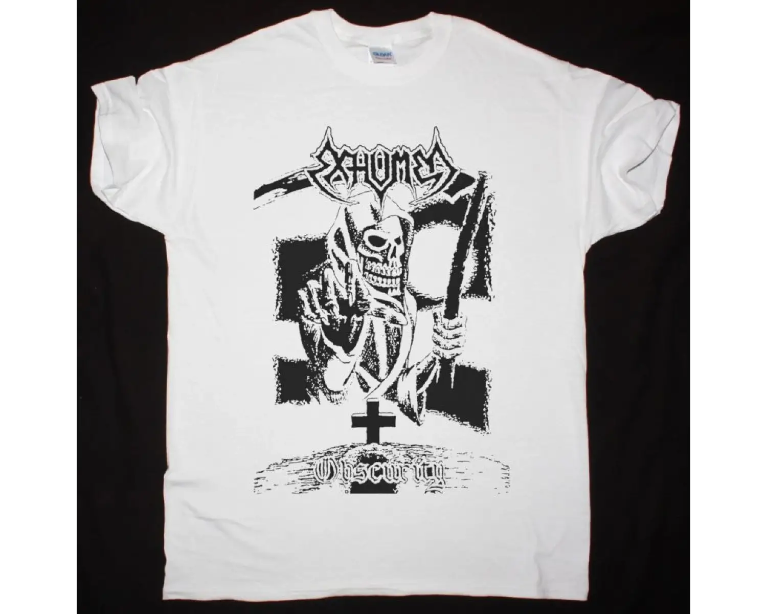 LED ZEPPELIN SWAN LOGOSHIRT DISTRESSED NEW BLACK T-SHIRT ÖN BASKILI