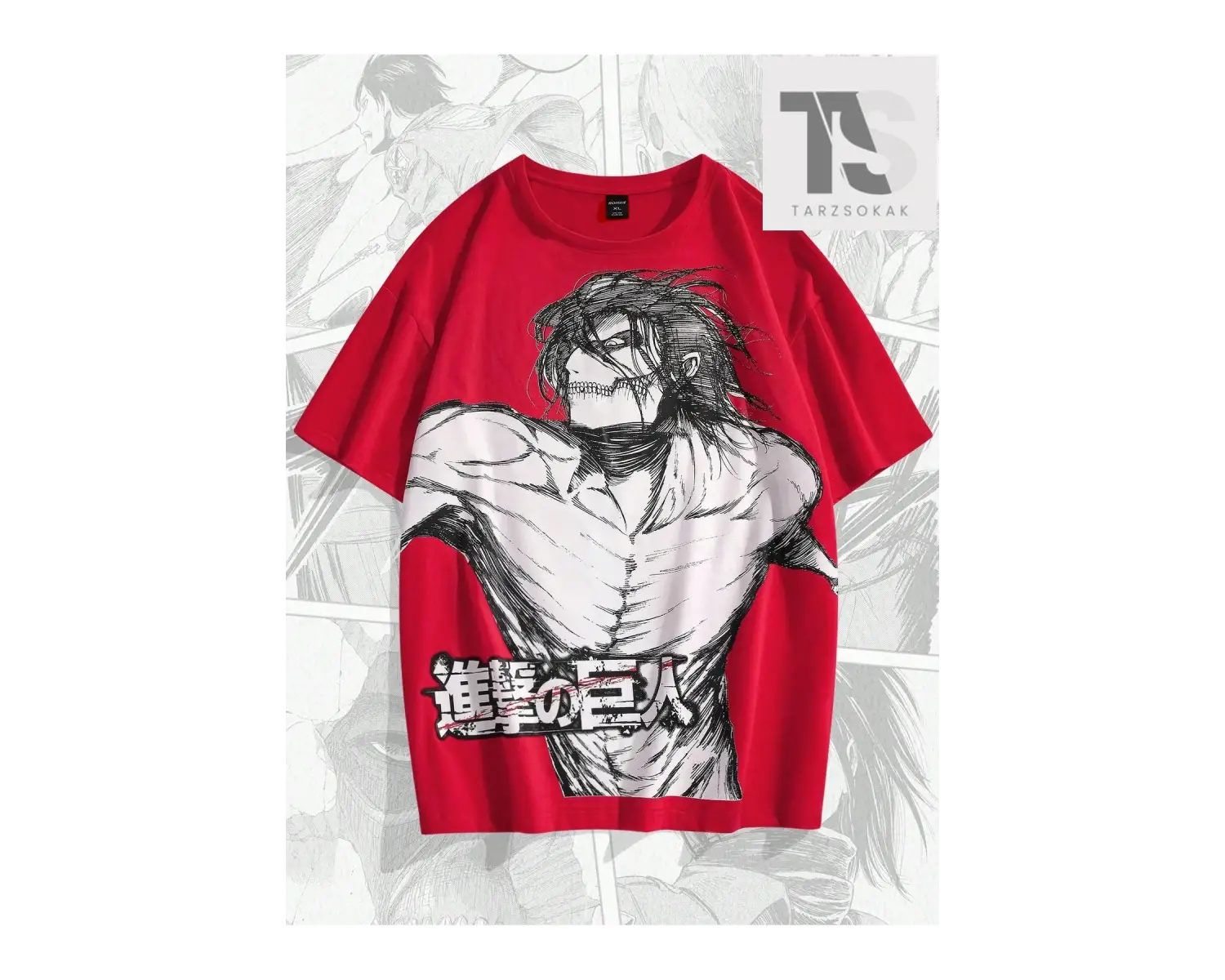 LEGND Erkek Mektup ve Kartal Baskılı Tişört