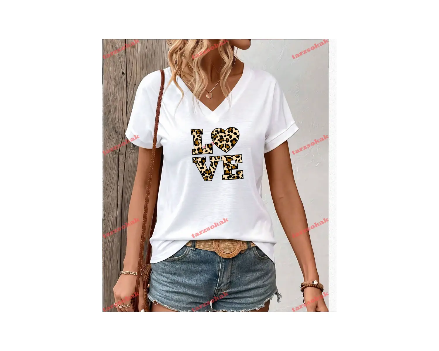 LEOPAR DESENLİ LOVE