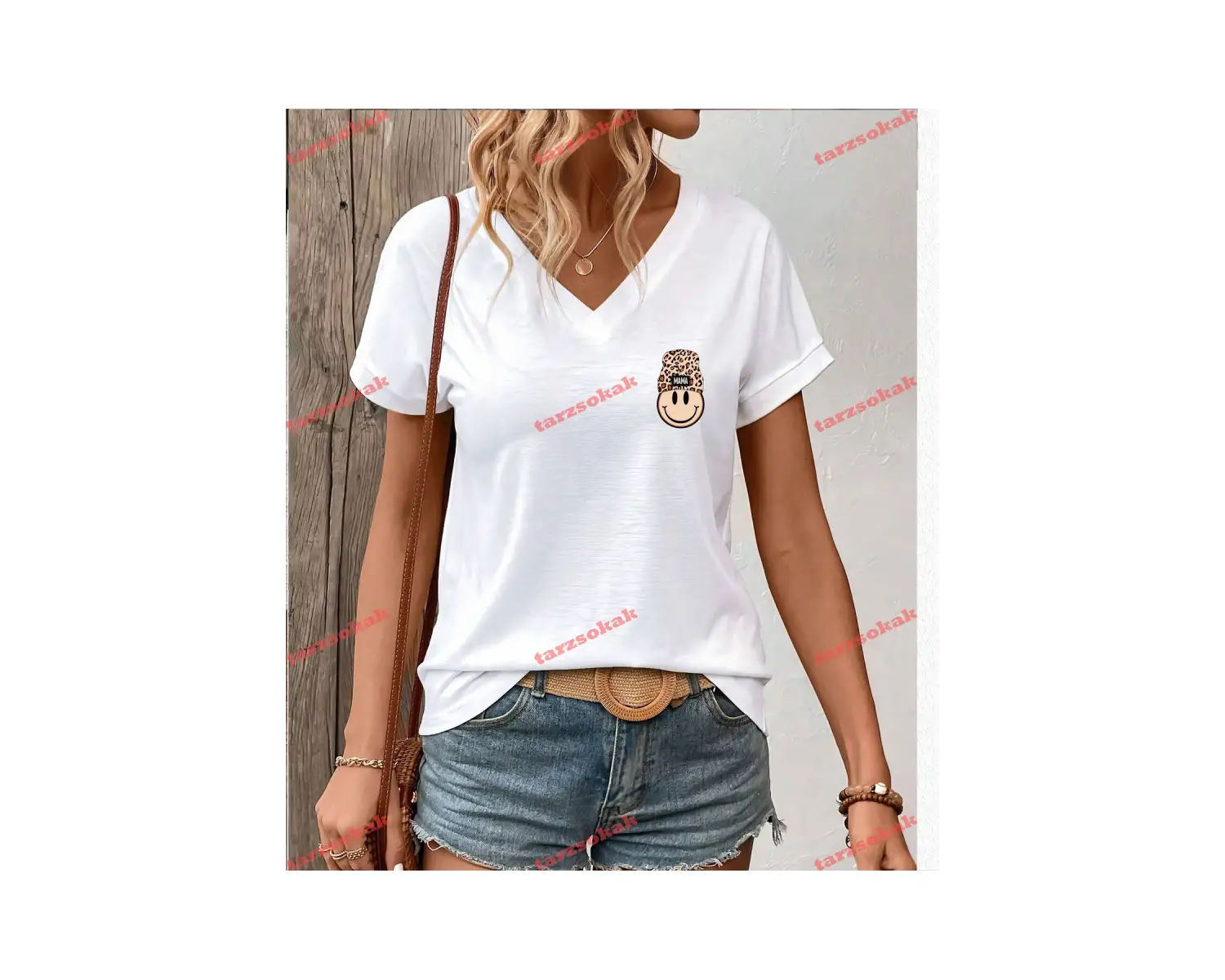 LEOPAR DESENLİ MAMA SMİLE