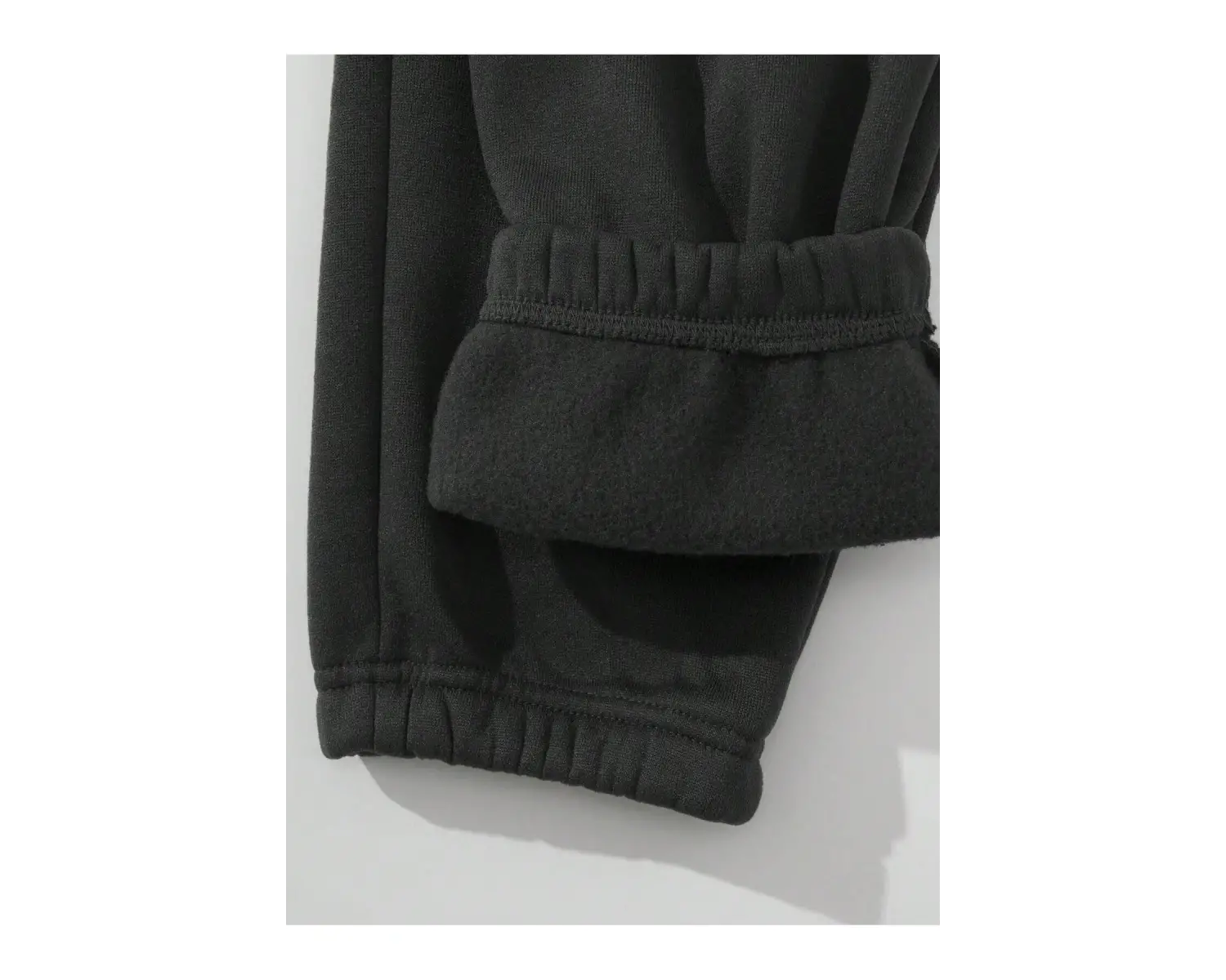 Letter Embroidery Thermal Lined 4 Mevsim Eşofman