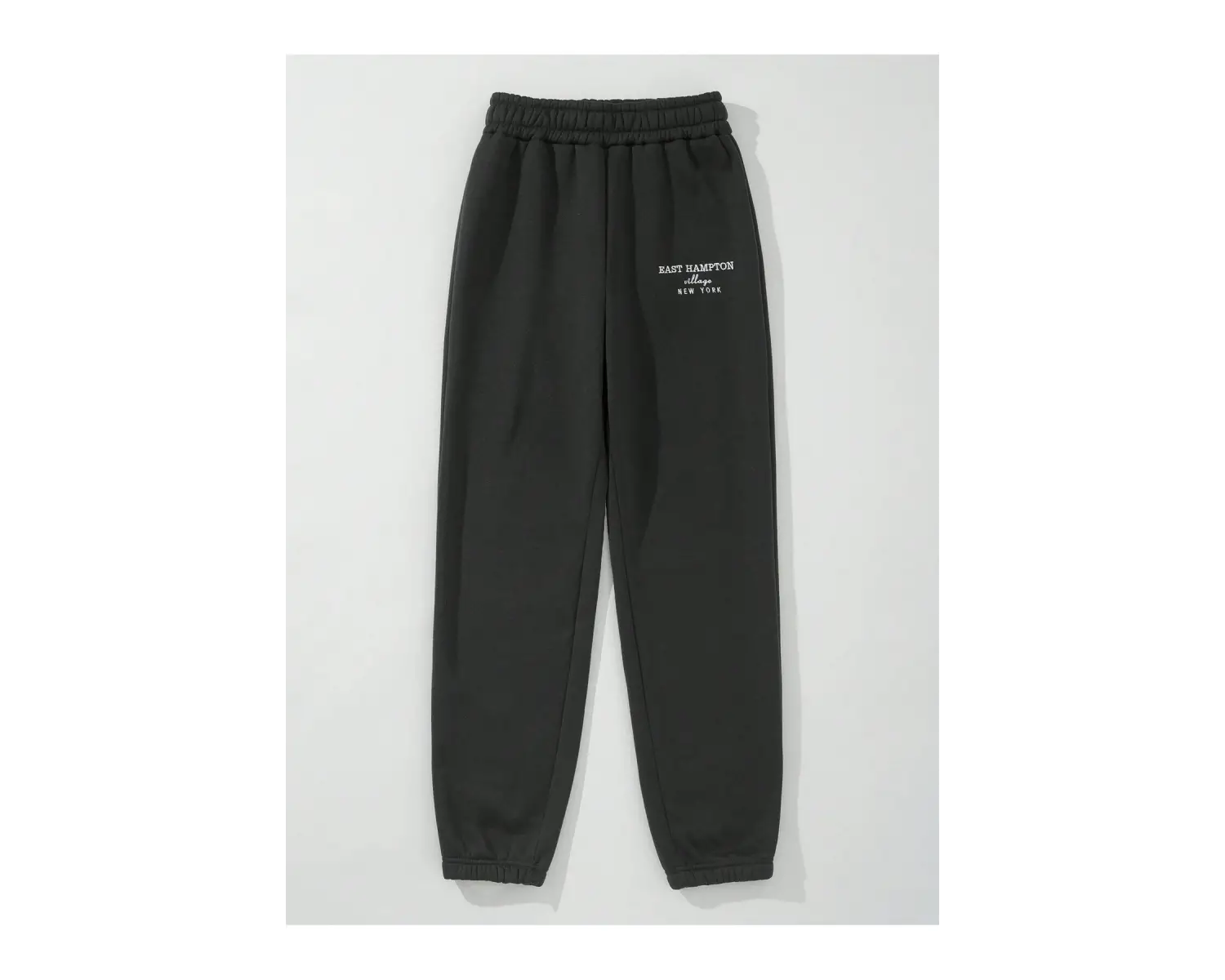 Letter Embroidery Thermal Lined 4 Mevsim Eşofman