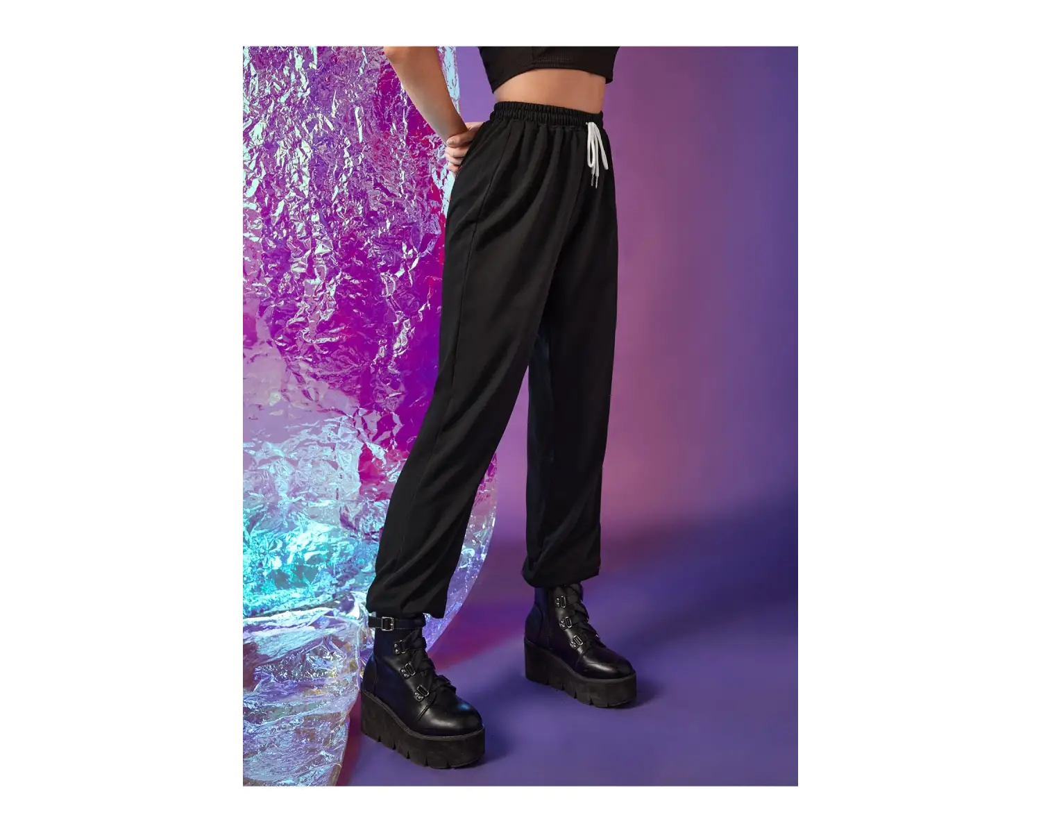 Letter Fire Graphic 4 Mevsim Eşofman