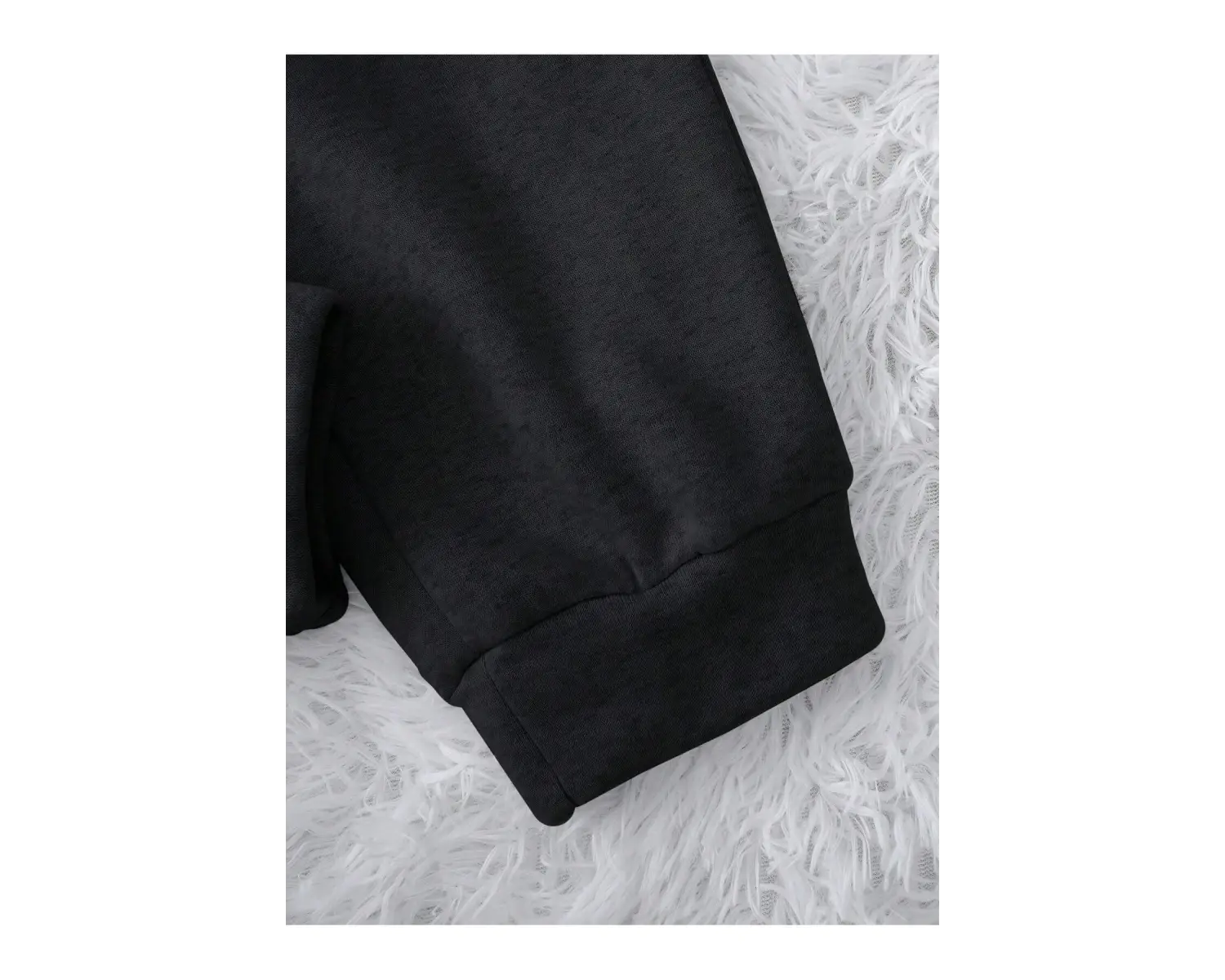 Letter Graphic Drawstring Waist 4 Mevsim Eşofman