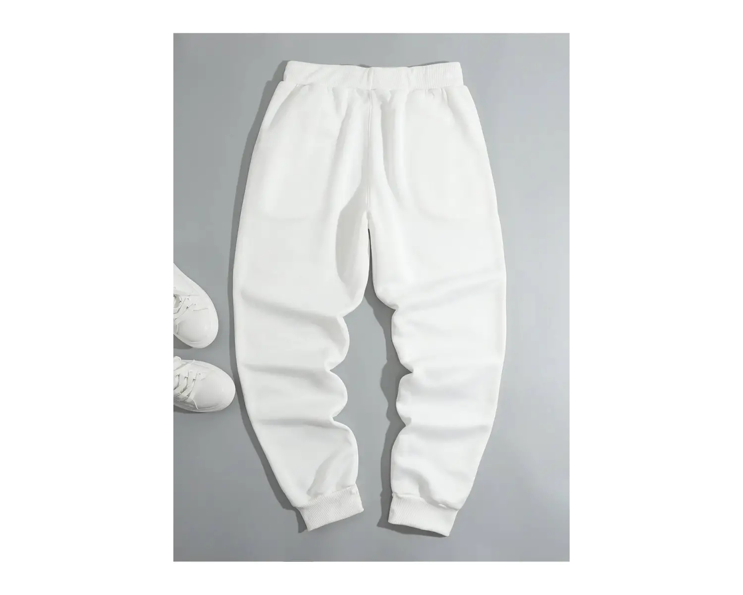 Letter Graphic Drawstring Waist Eşofman Altı