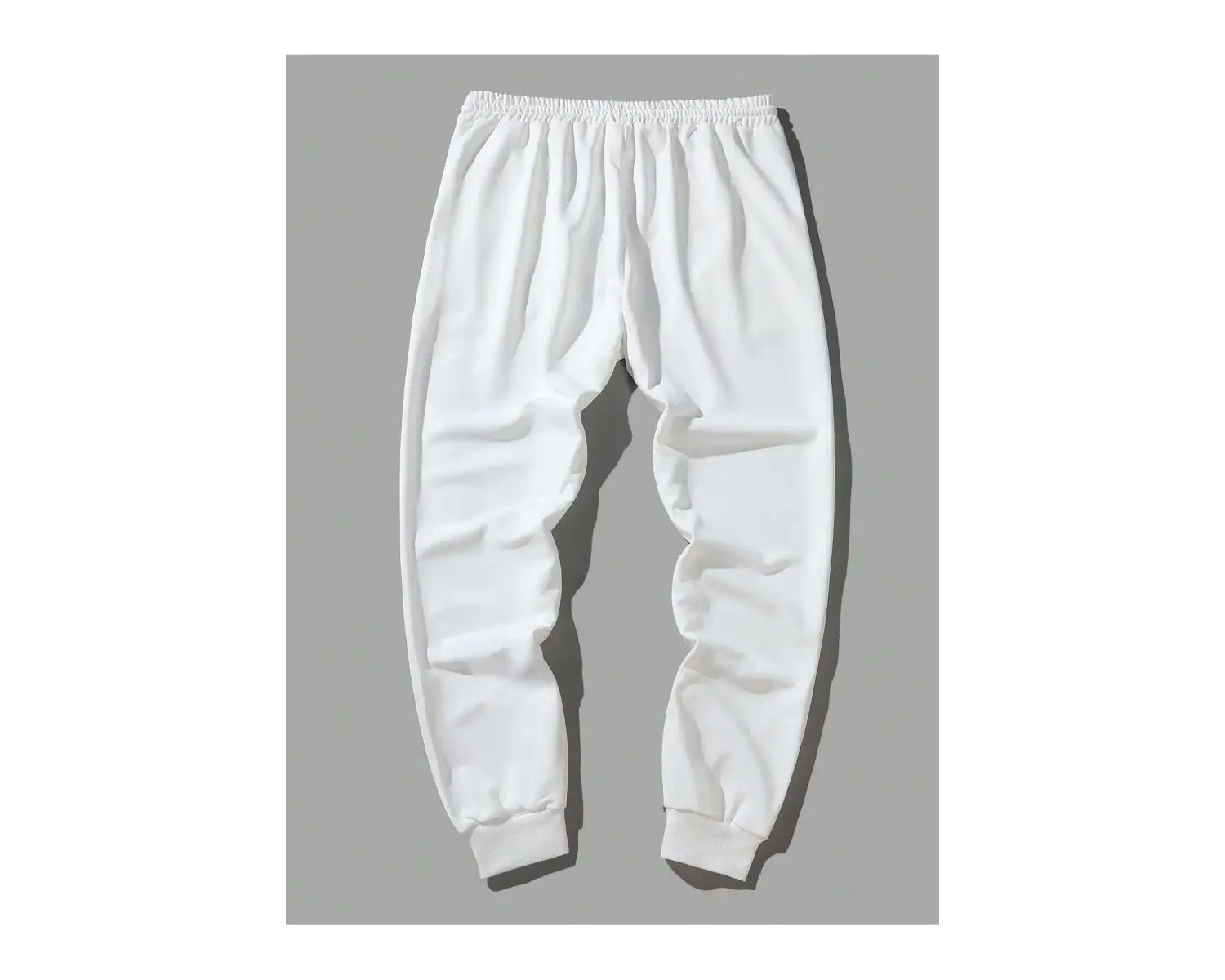 Letter Graphic Drawstring Waist Eşofman Altı