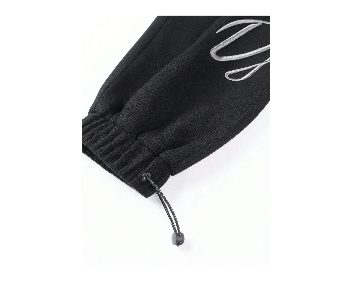 Letter Graphic Drawstring Waist Pants