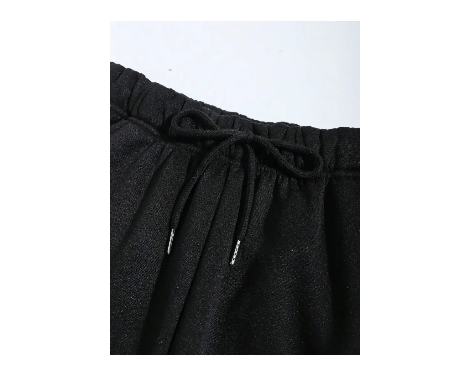 Letter Graphic Elastic Waist 4 Mevsim Eşofman