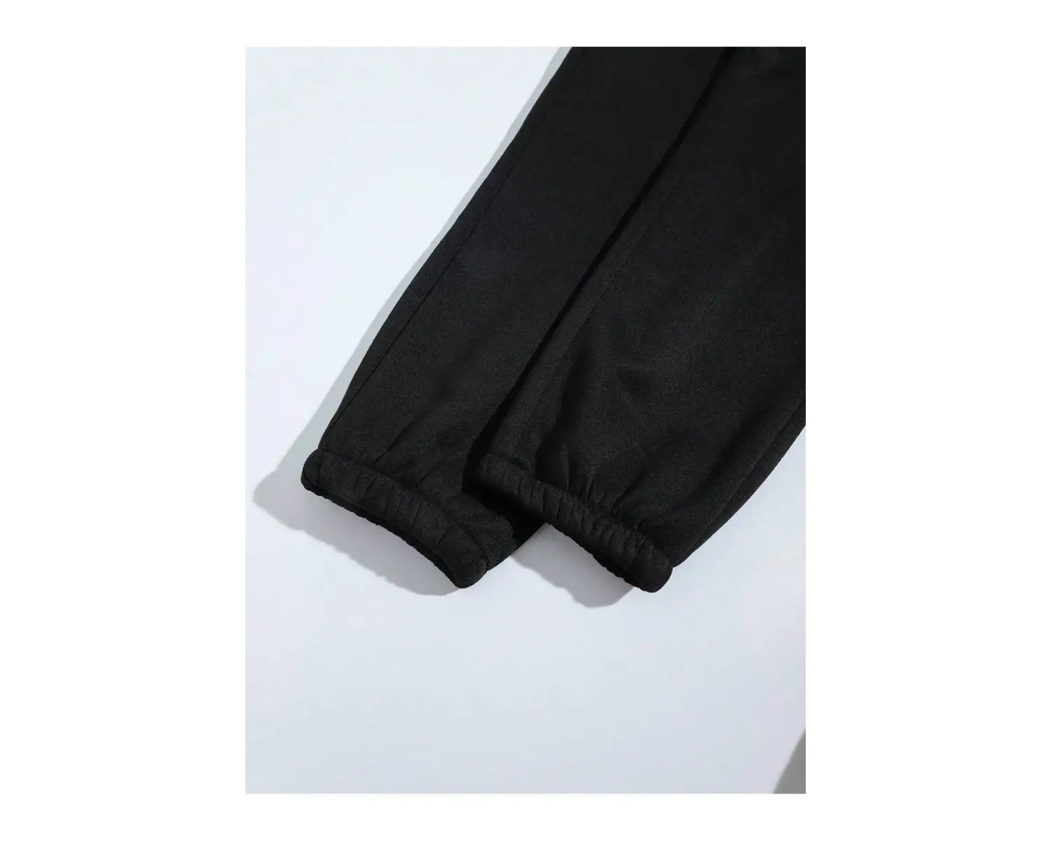 Letter Graphic Elastic Waist 4 Mevsim Eşofman