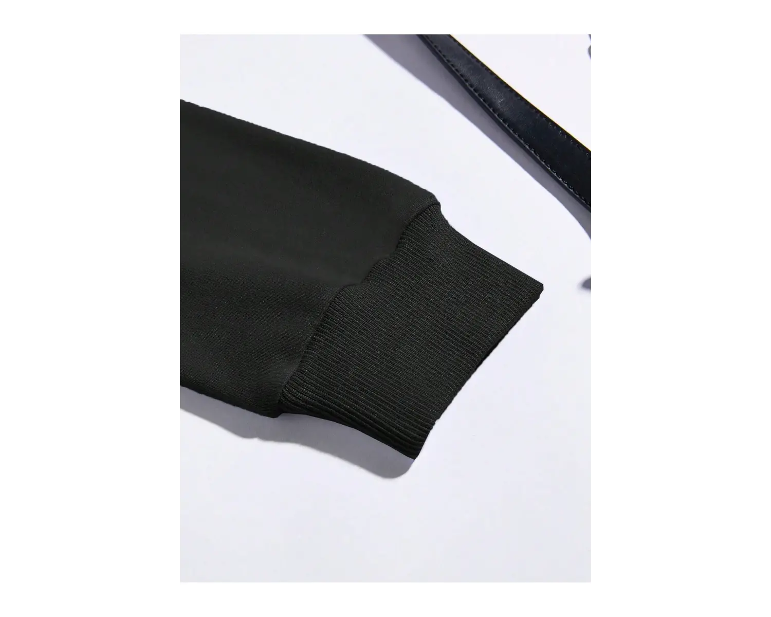 Letter Graphic Kangaroo Pocket Drawstring Lined Hoodie Siyah