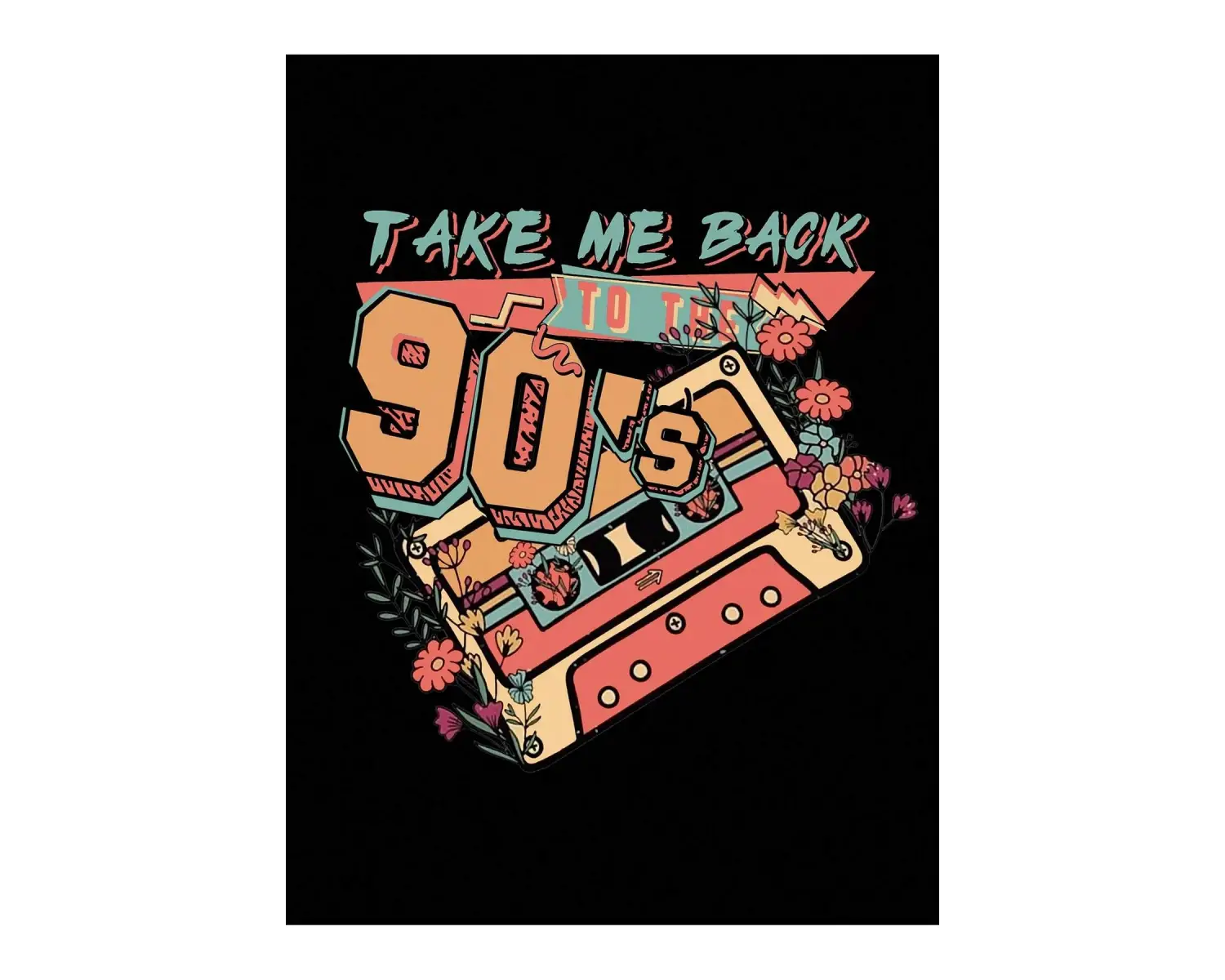 Letter Graphic Kangaroo Pocket Drawstring Lined Hoodie Siyah