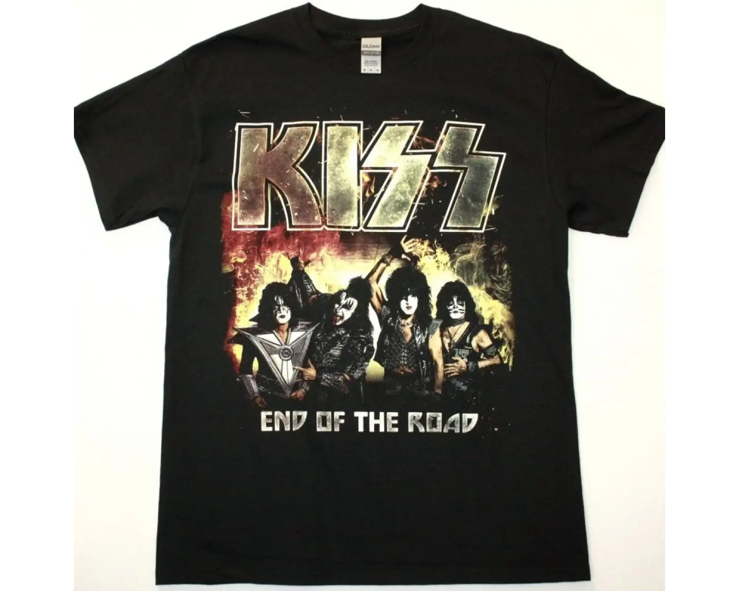 LIZZY BORDEN BAND NEW BLACK T SHIRT ÖN VE ARAKA BASKILI