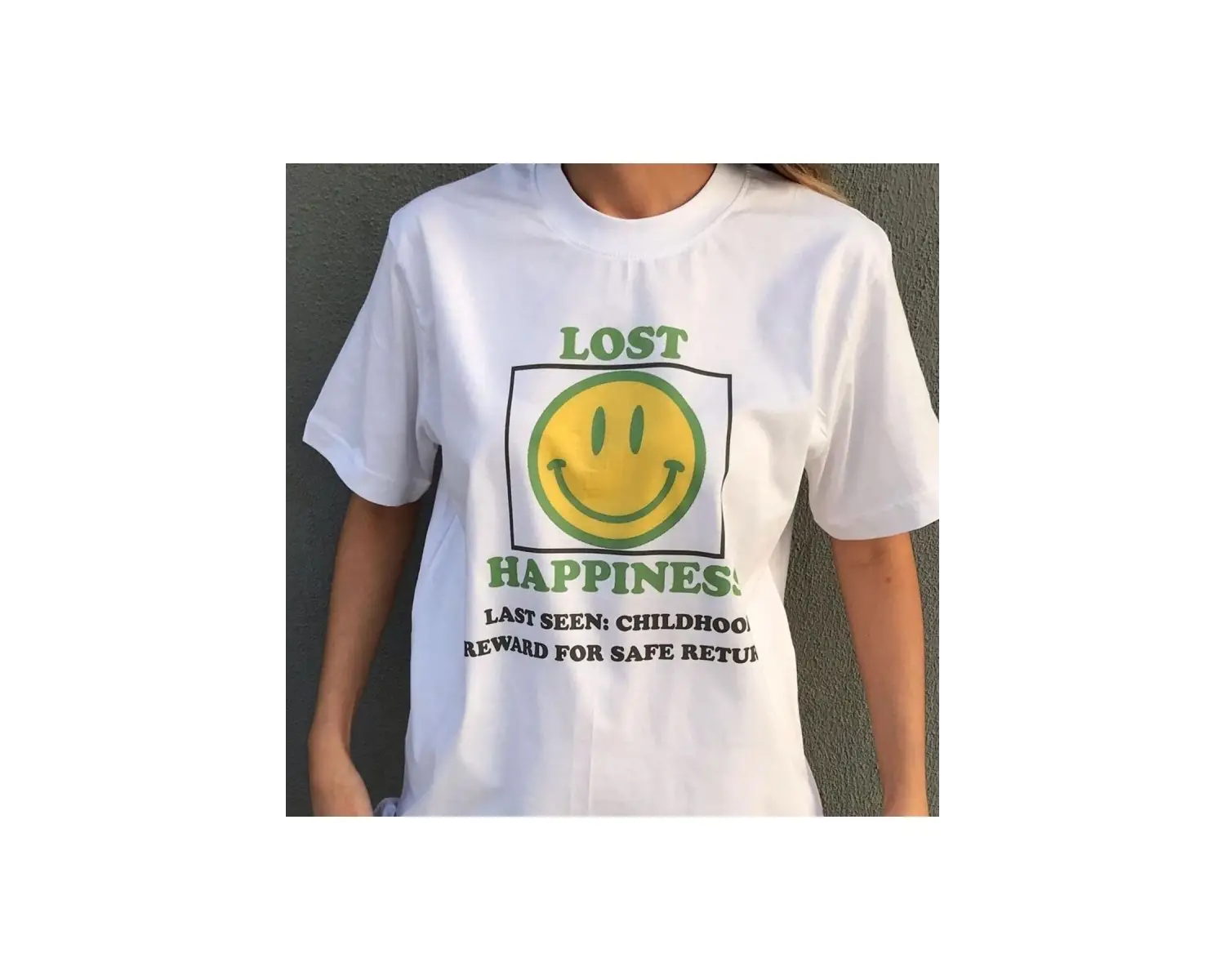 Lost Happines - T-shirt Beyaz
