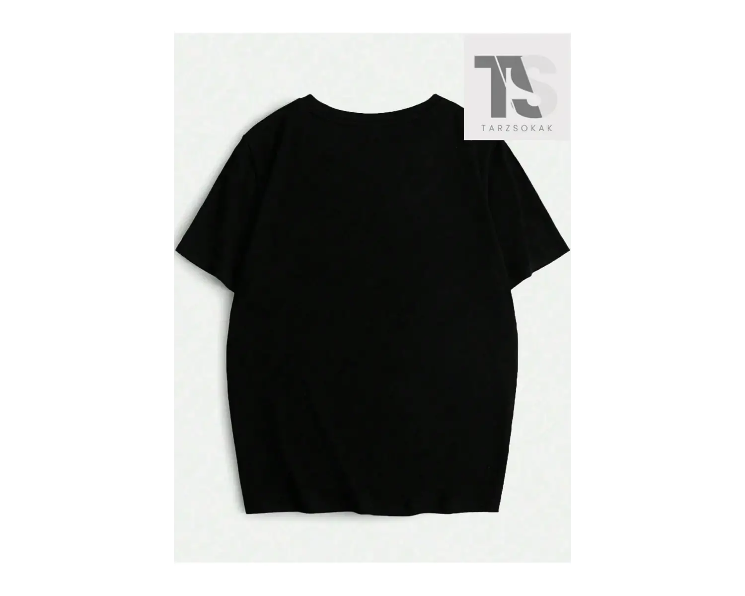 LUNE Leopar Desenli Koyun Kafası Grafikli Kadın Tişört