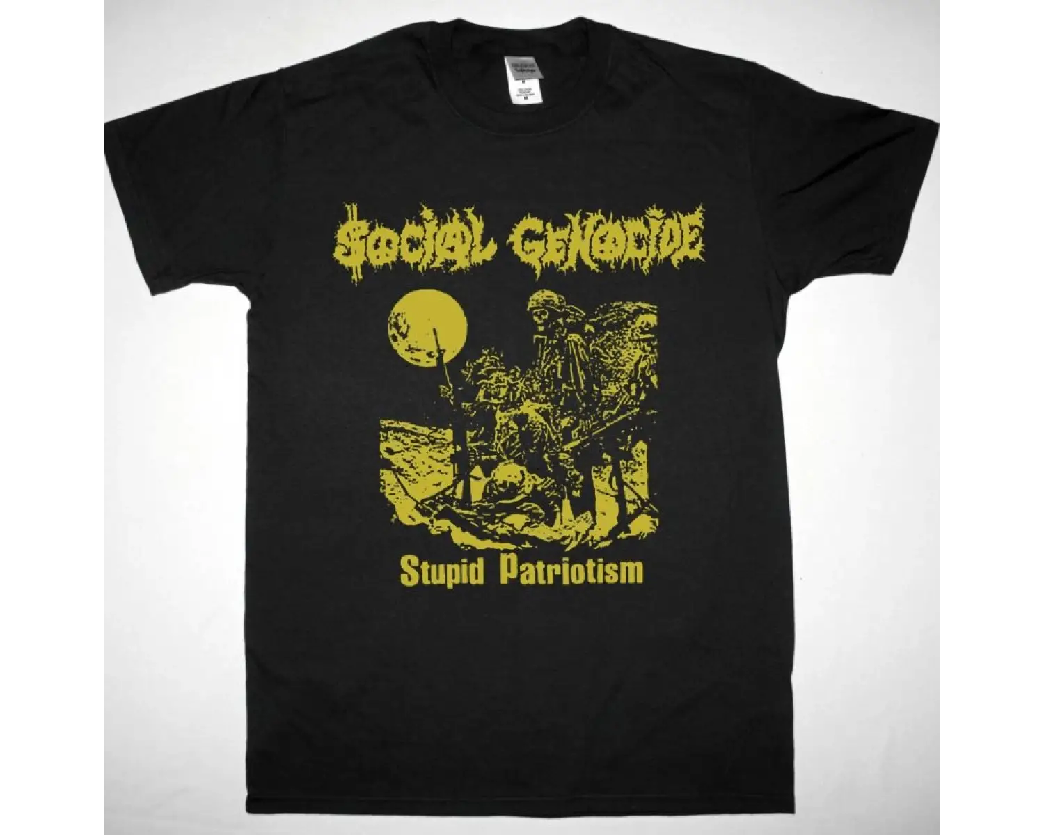 LYNYRD SKYNYRD GOD N GUNS NEW WHITE T-SHIRT ÖN BASKILI