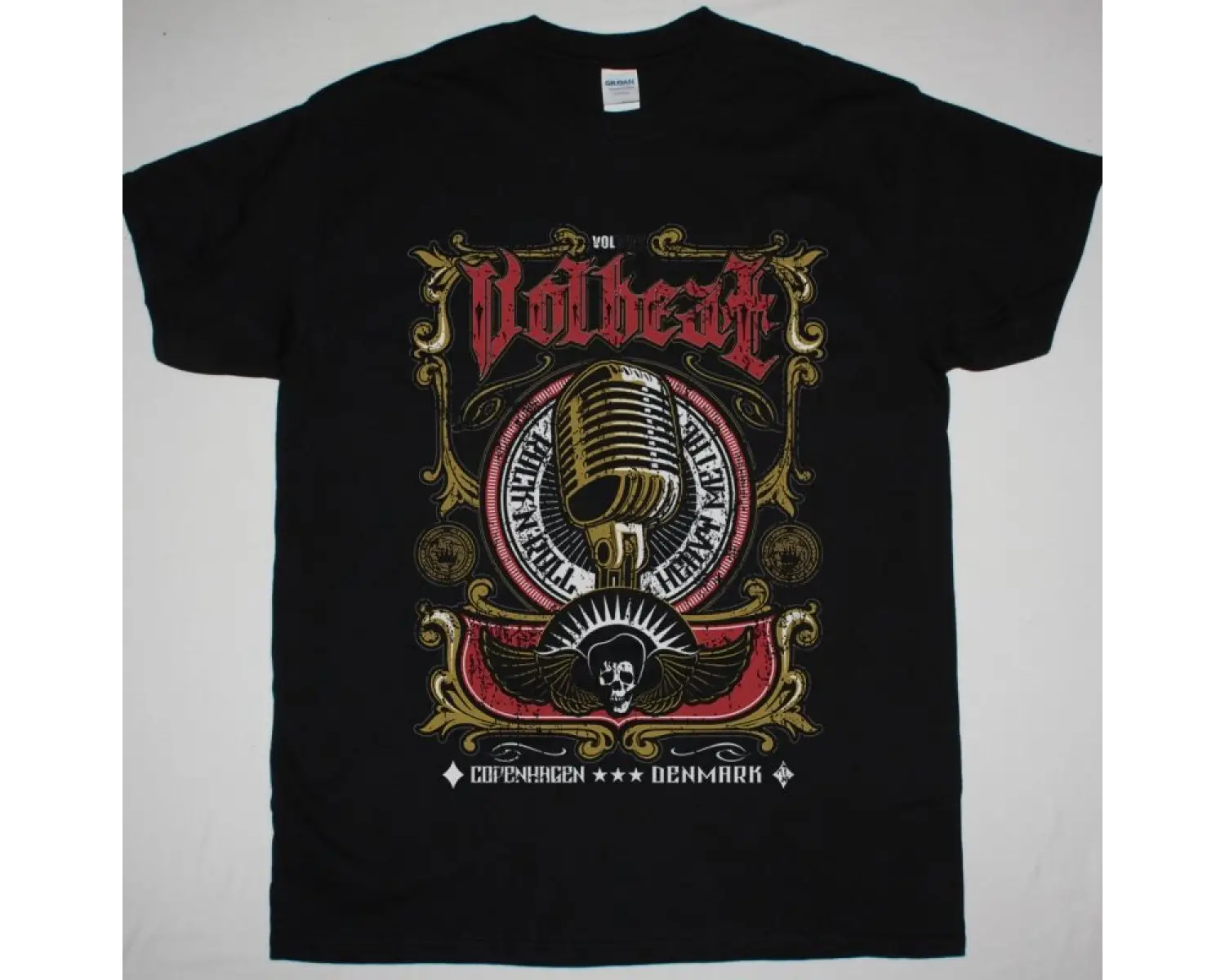 MADBALL LOGO NEW BLACK T-SHIRT ÖN BASKILI