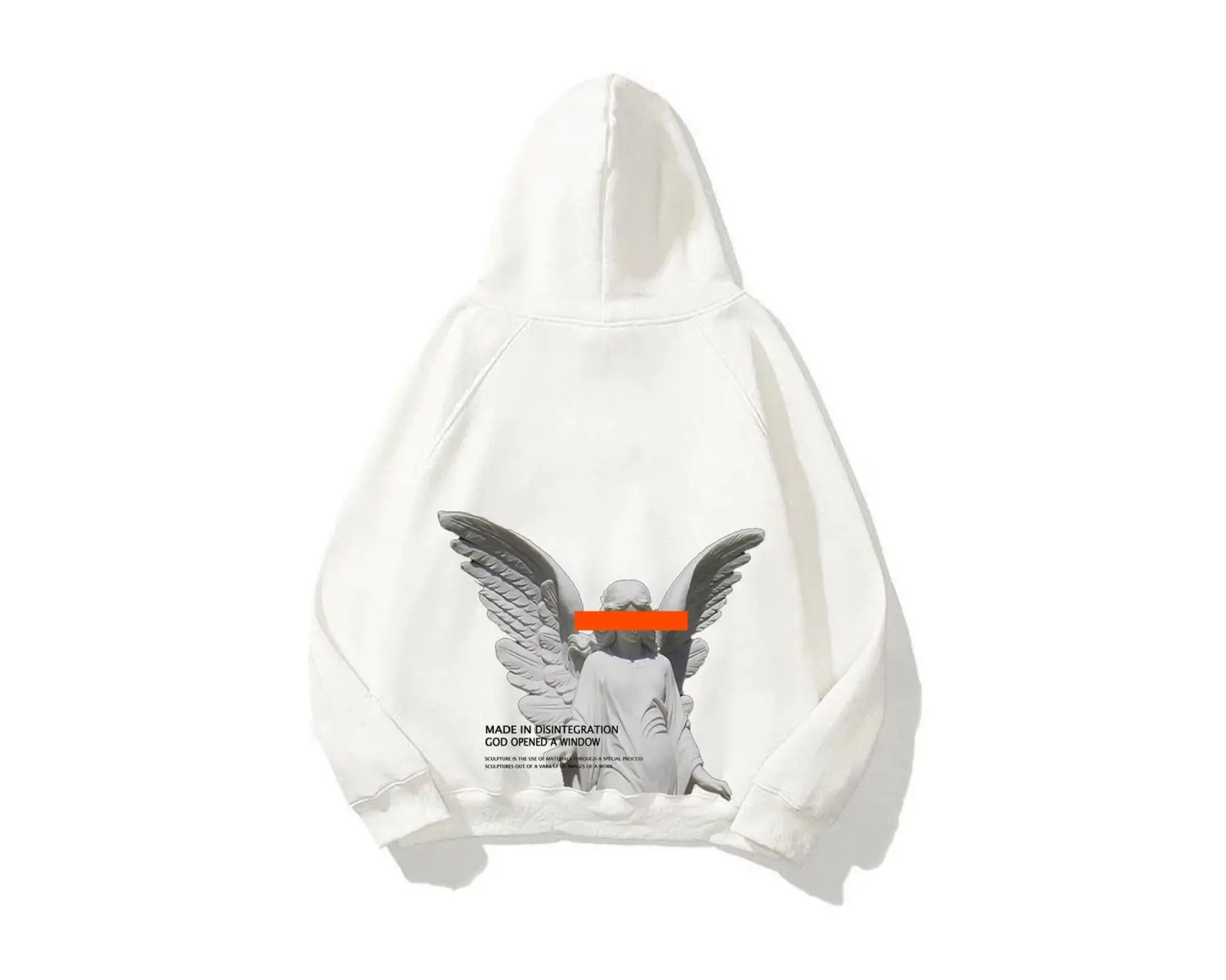 Made In Disintegration Beyaz Unisex Sweatshirt