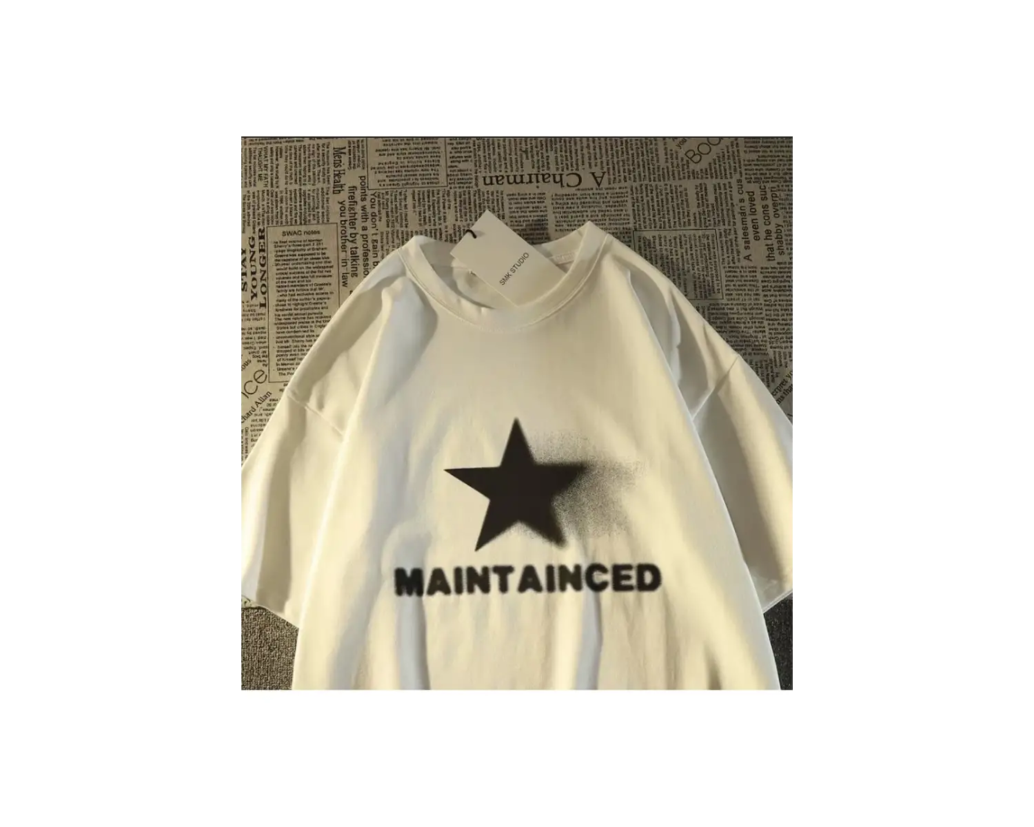 MAINTAINCED T-SHIRT OVERSİZE