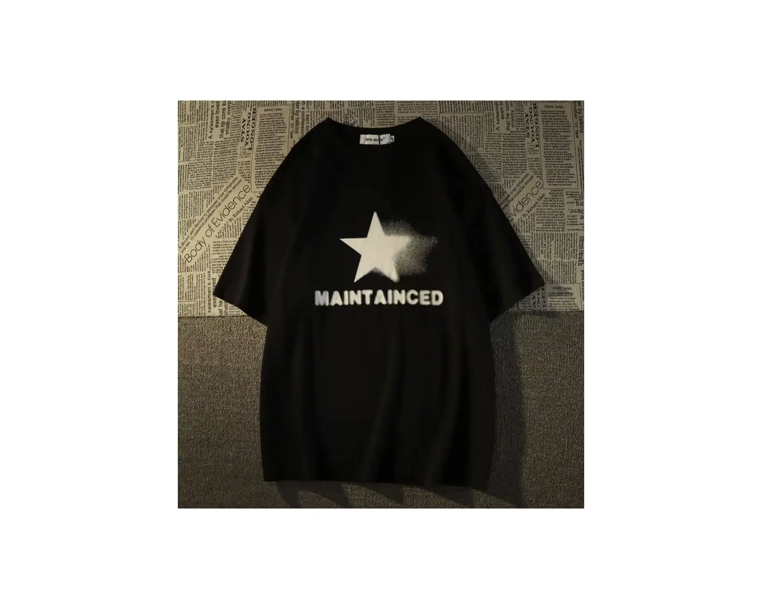 MAINTAINCED T-SHIRT OVERSİZE