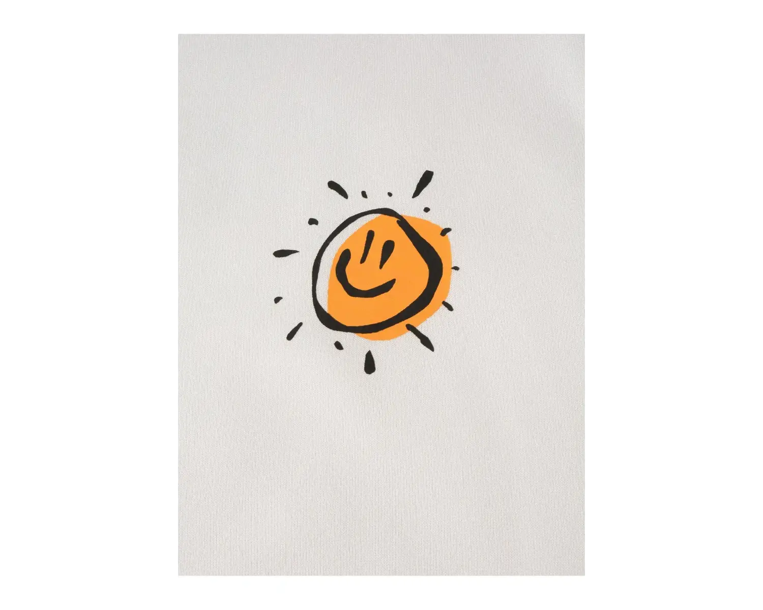 Manfinity EMRG Cartoon And Slogan Graphic Sweatshirt Beyaz