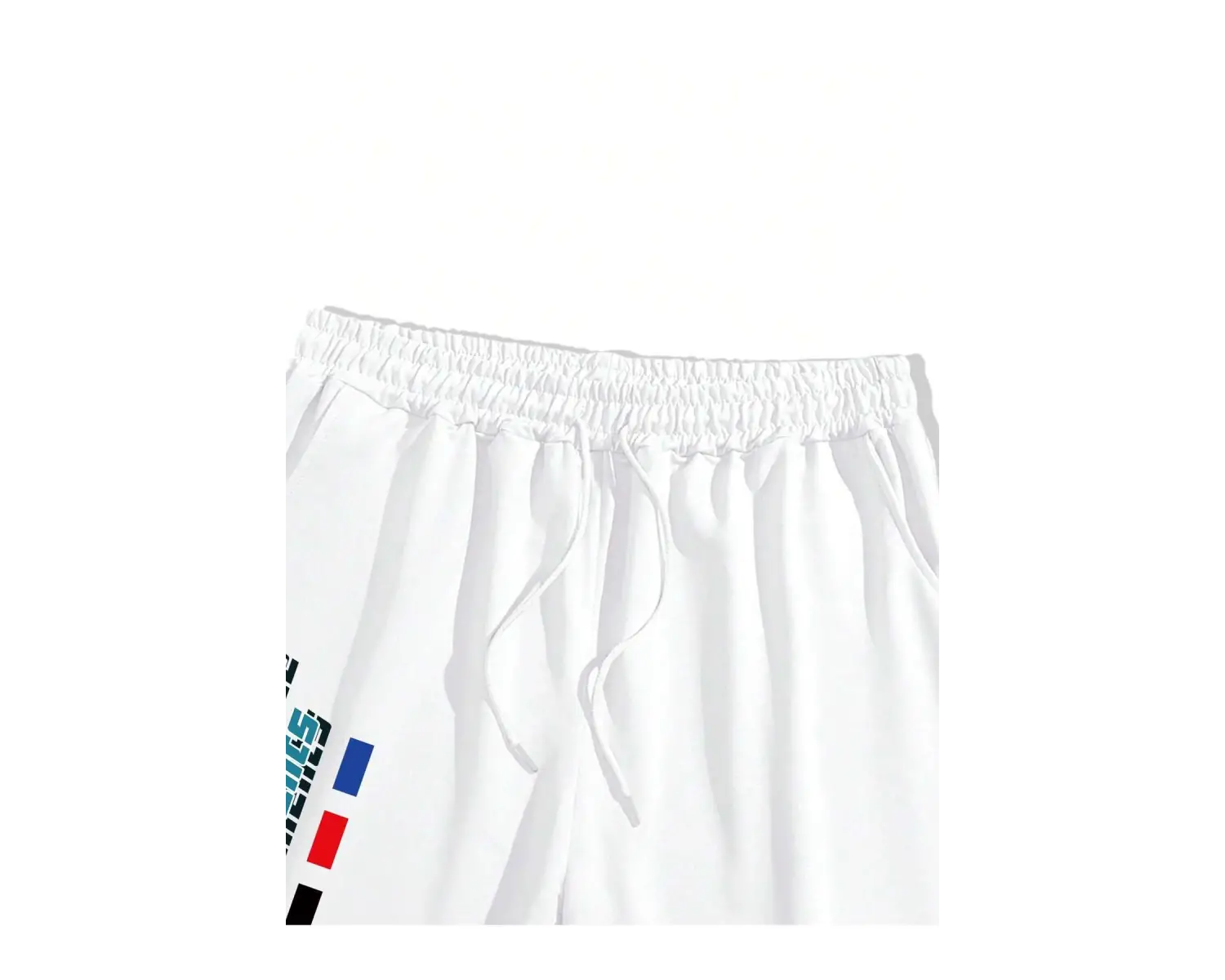 Manfinity EMRG Erkek Günlük Araba Harf Baskılı Kısa Kollu Tişört Ve Şort Takımı