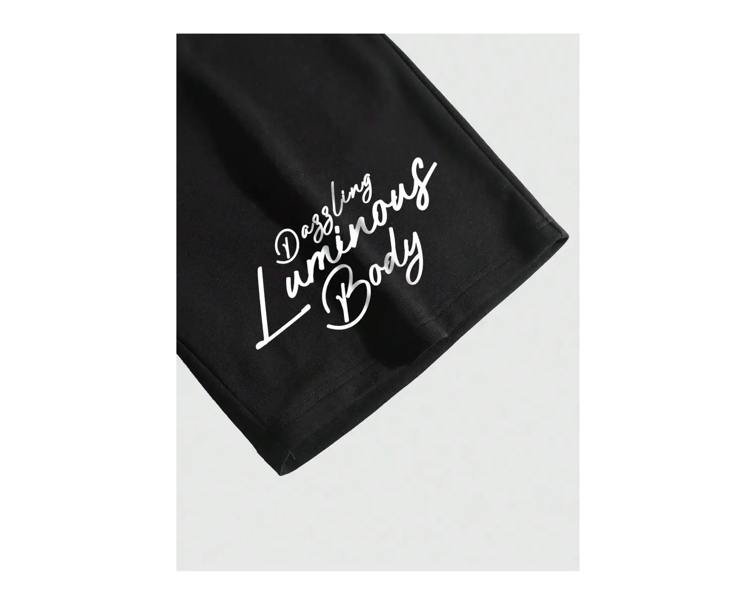 Manfinity Homme 2li Erkek Günlük Basit Kısa Kollu Tişört Ve Şort Takımı