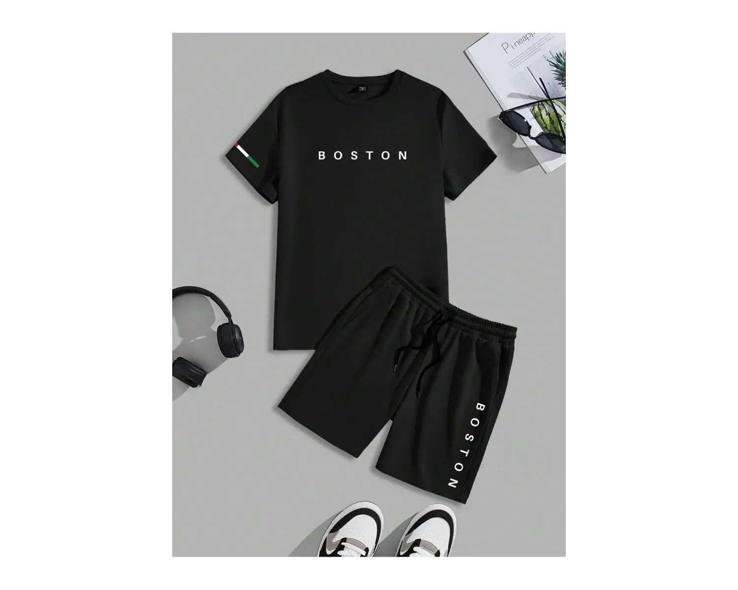 Manfinity Hypemode 2li Erkek Tişört Ve Şort Takımı