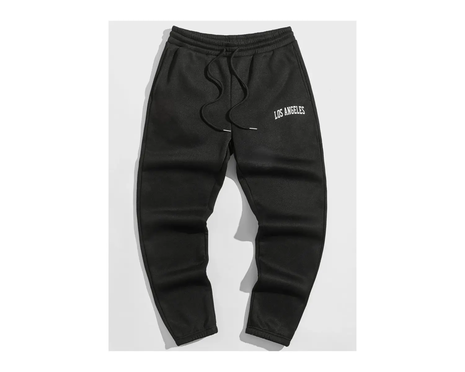 Manfinity Hypemode Erkek Mektup Grafik İpli Bel Termal Eşofman Altı