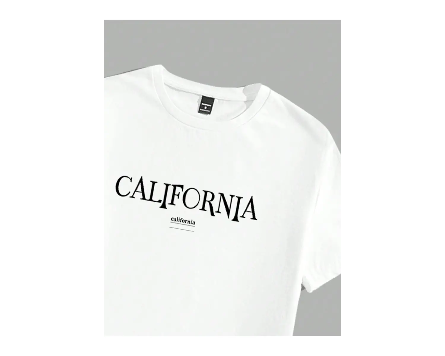 Manfinity Hypemode Erkek Mektup ollu Günlük Tişört Ve Şort Takımı