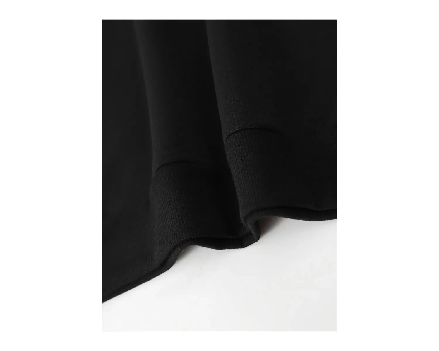 Manfinity Hypemode Slogan Graphic Kangaroo Pocket Drawstring Hoodie Siyah