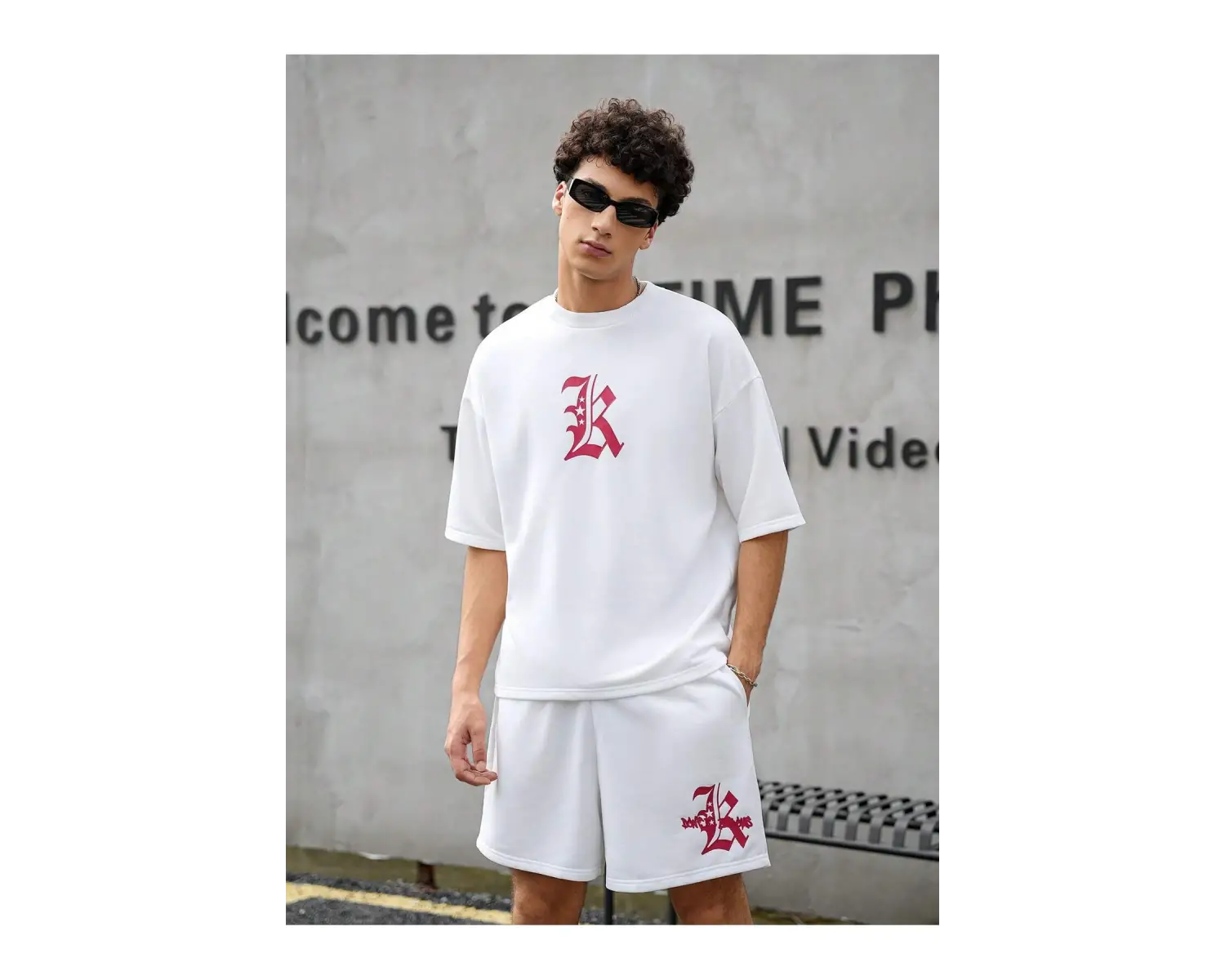 Manfinity Unisex 2 Adet Tişört ve Şort Takımı