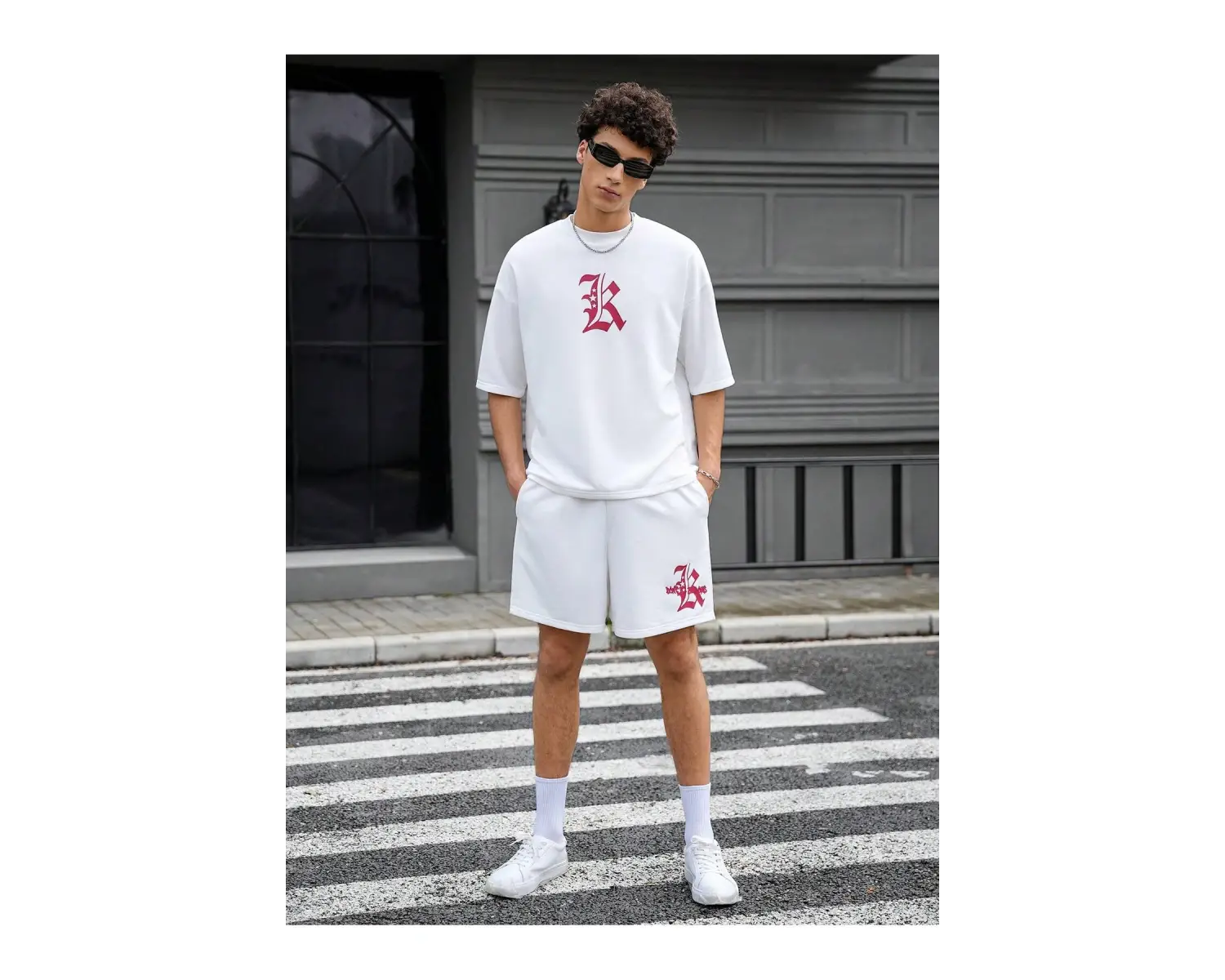 Manfinity Unisex 2 Adet Tişört ve Şort Takımı