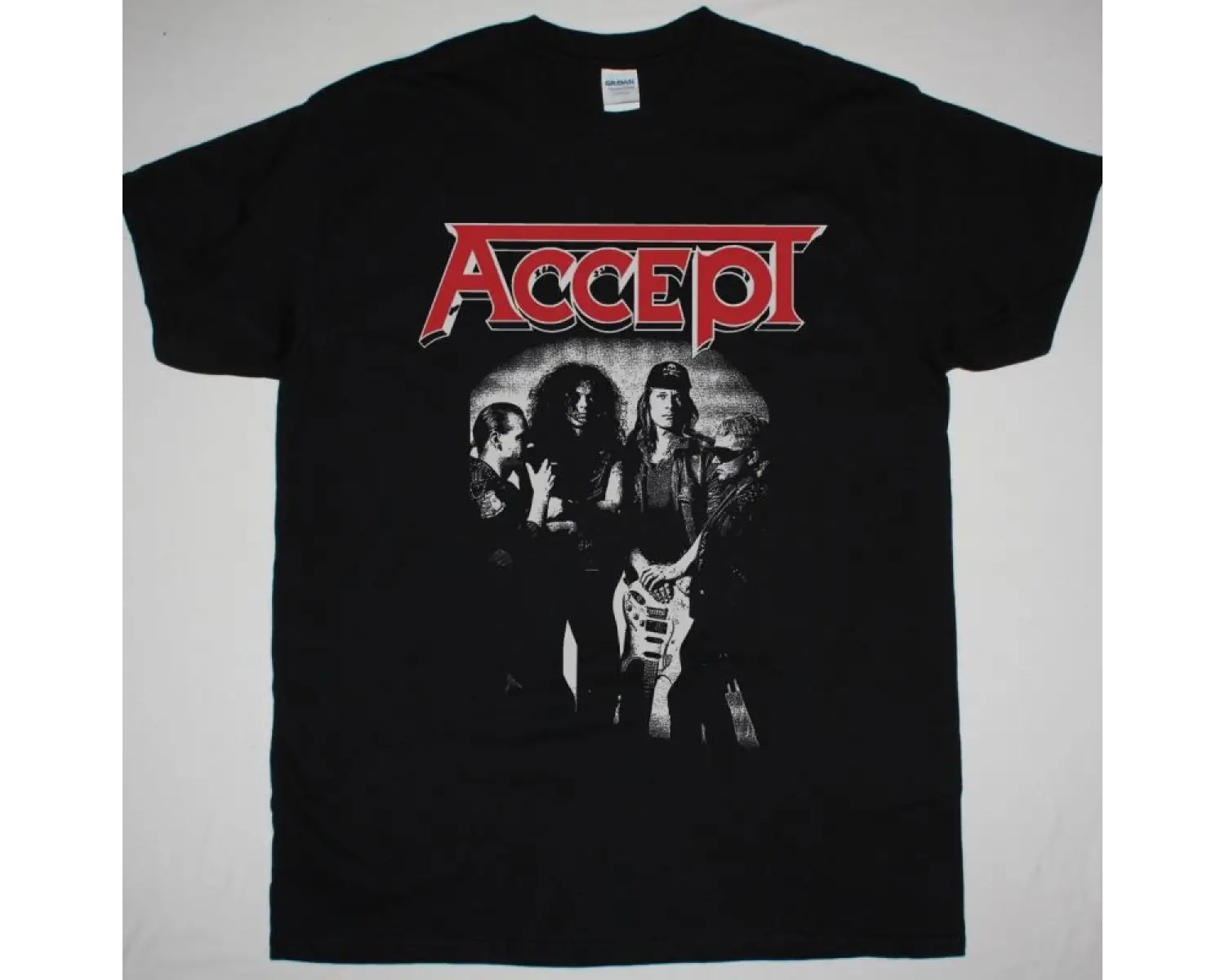 MANFRED MANN’S EARTH BAND LOGO NEW BLACK T-SHIRT ÖN BASKILI