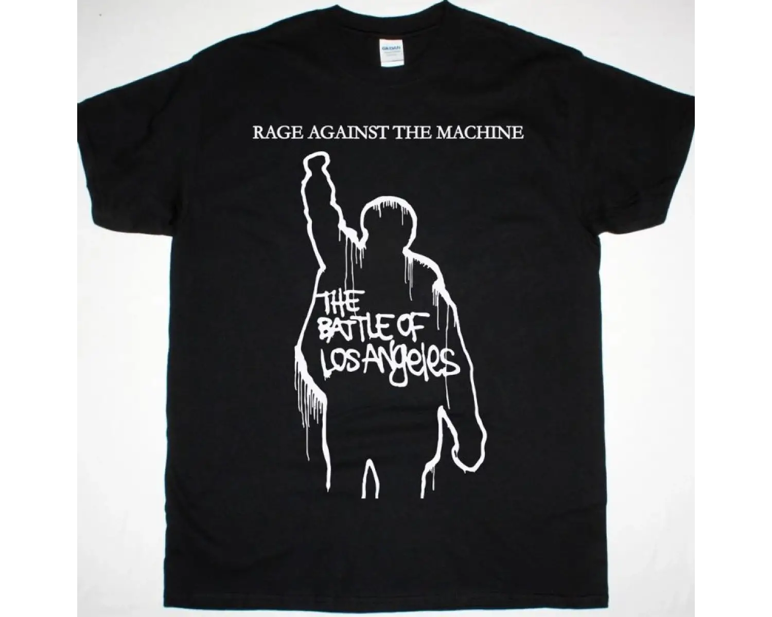 MARILYN MANSON THERE’S A HOLE IN OUR SOUL NEW BLACK T-SHIRT ÖN VE ARAKA BASKILI