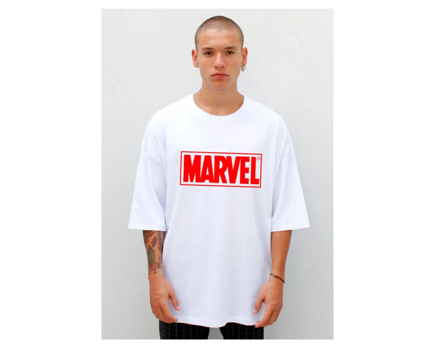 Marvel Logo Oversize T-Shirt