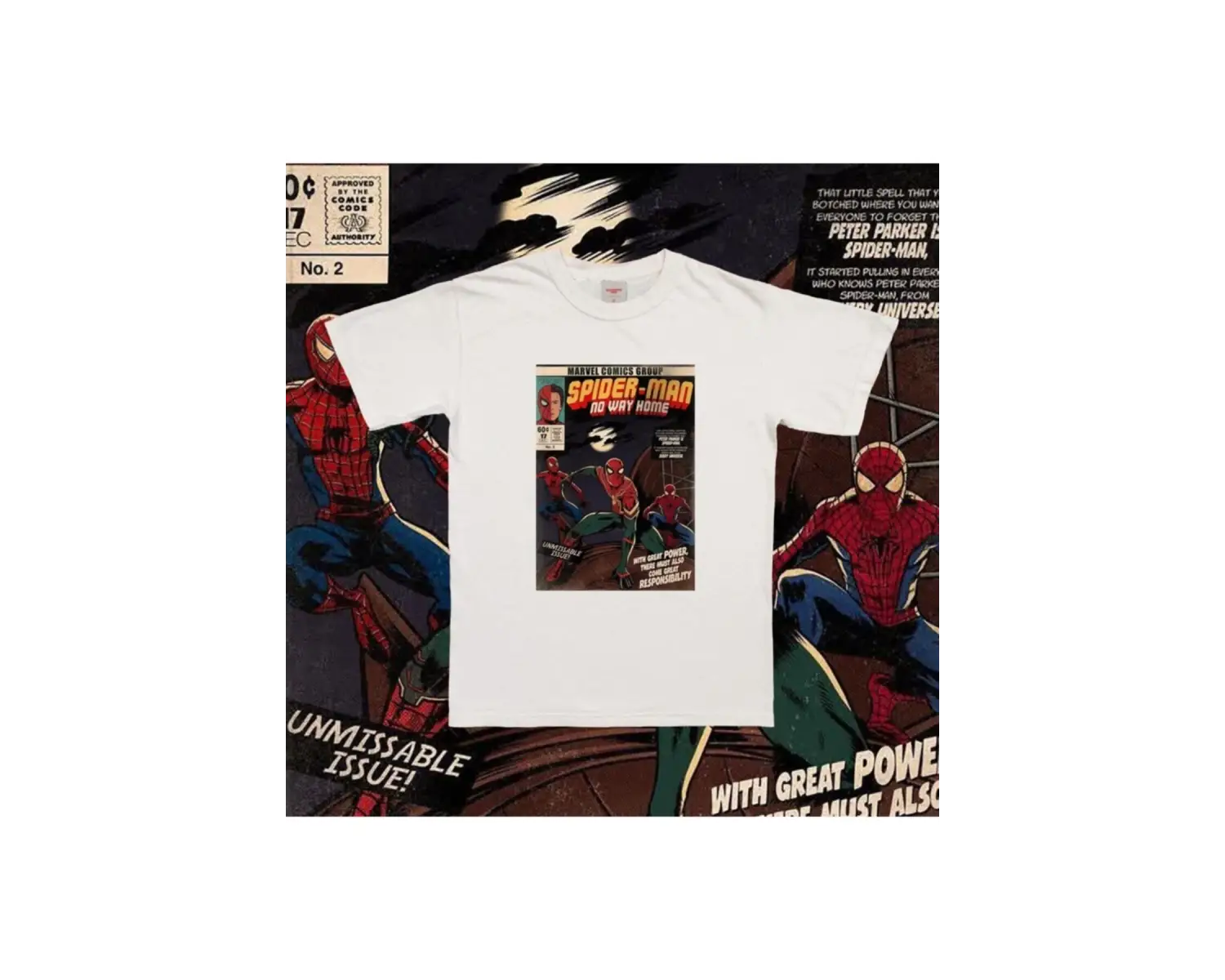 Marvel Spiderman No Way Home Tshirt