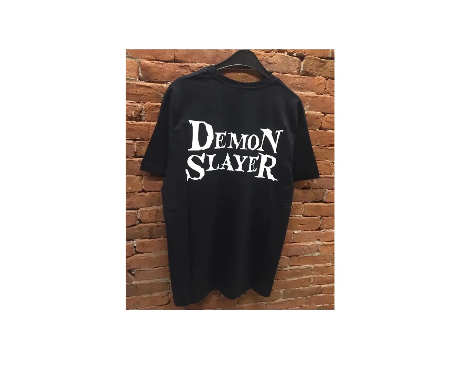 MAVİ Anime Unisex Demon Slayer Tanjiro Nezuko Sırt Baskılı Tişört DMNS856325