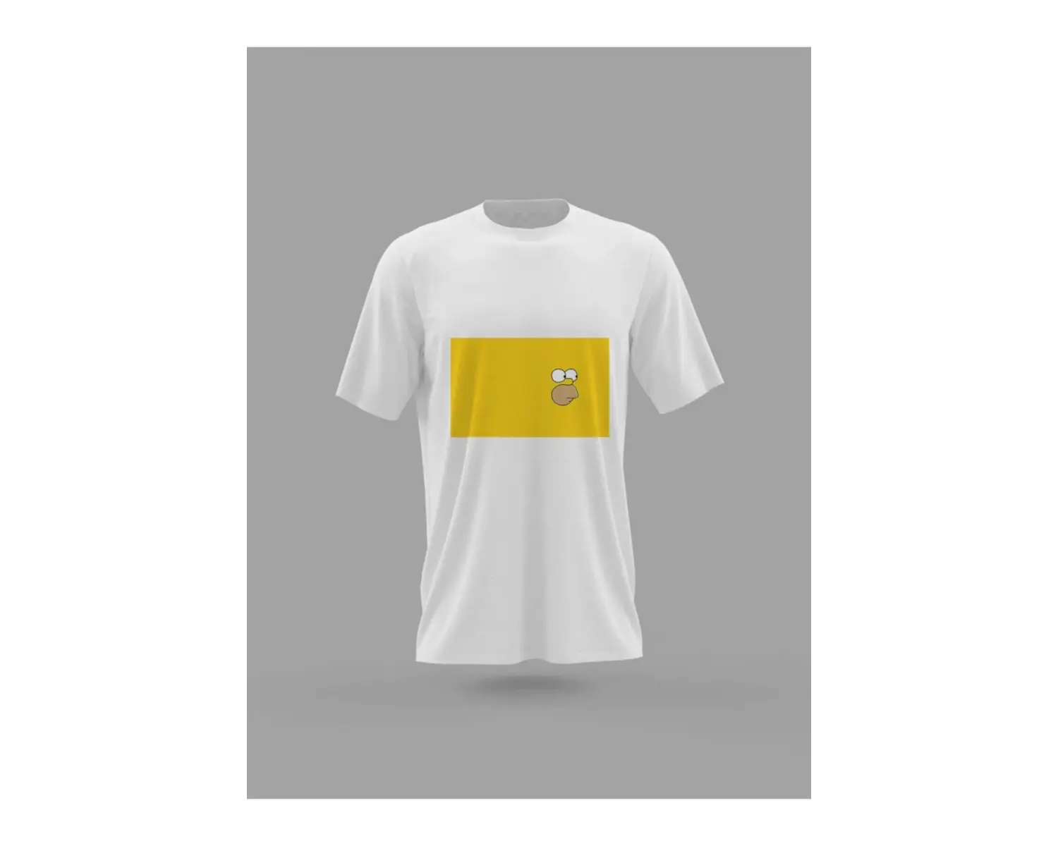 MAVİ Simpson Sarı Minimal Baskılı T-shirt PNRMTSHRT4314