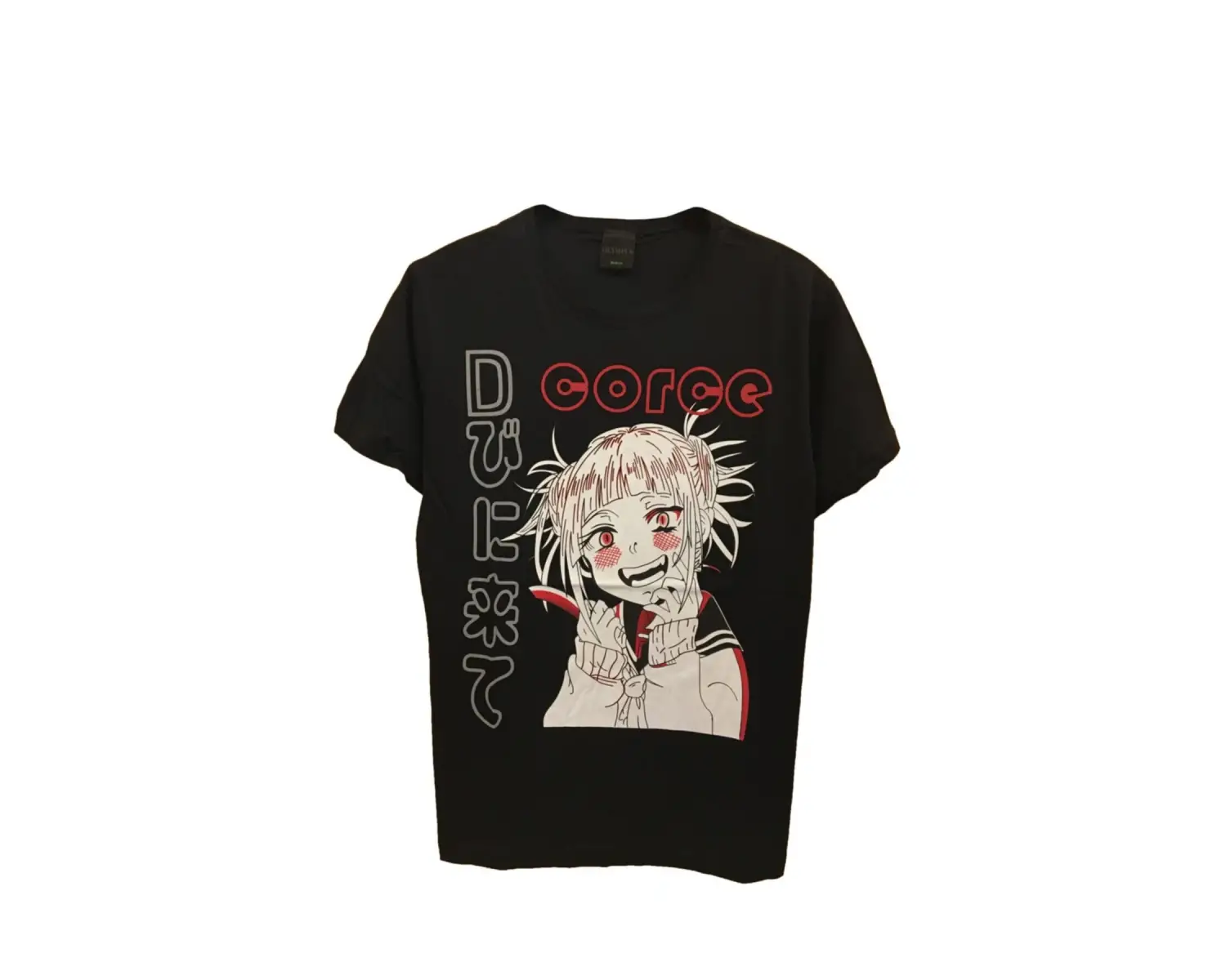 MAVİ Unisex Anime My Hero Academia Himiko Toga Tişört HMKTG5864