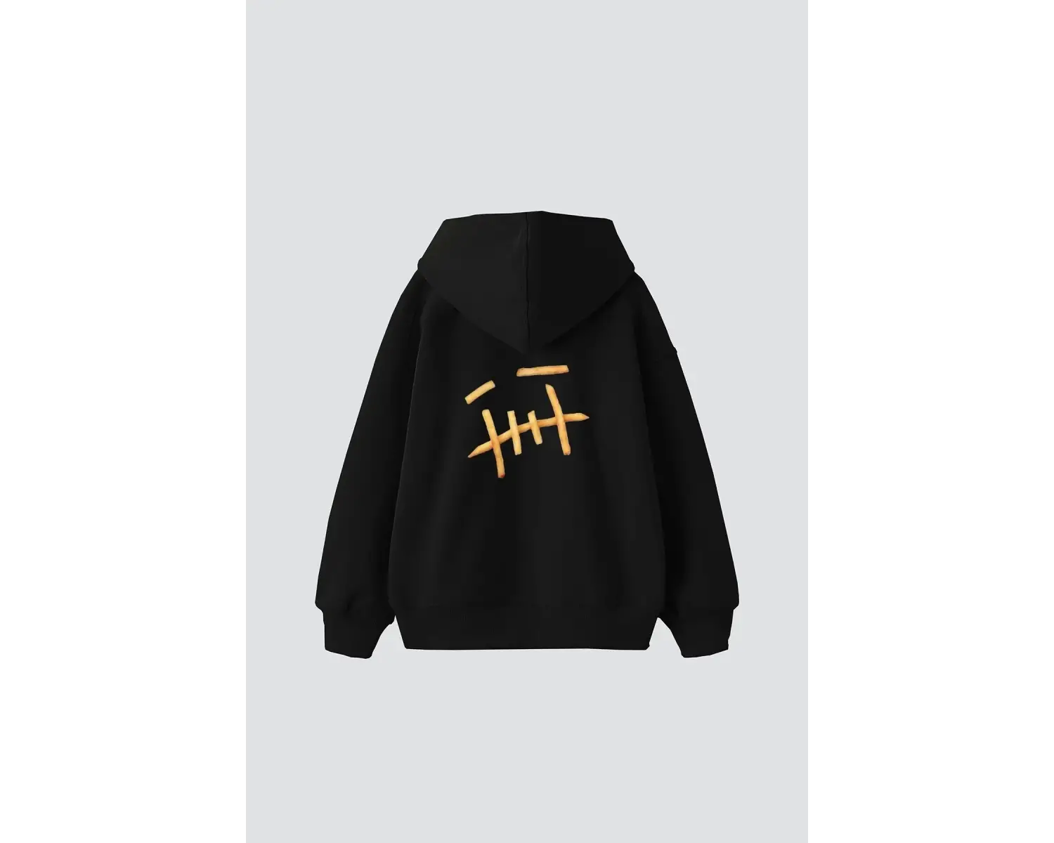 Mc. Cactus Jack Baskılı Oversize Unisex Premium Beyaz