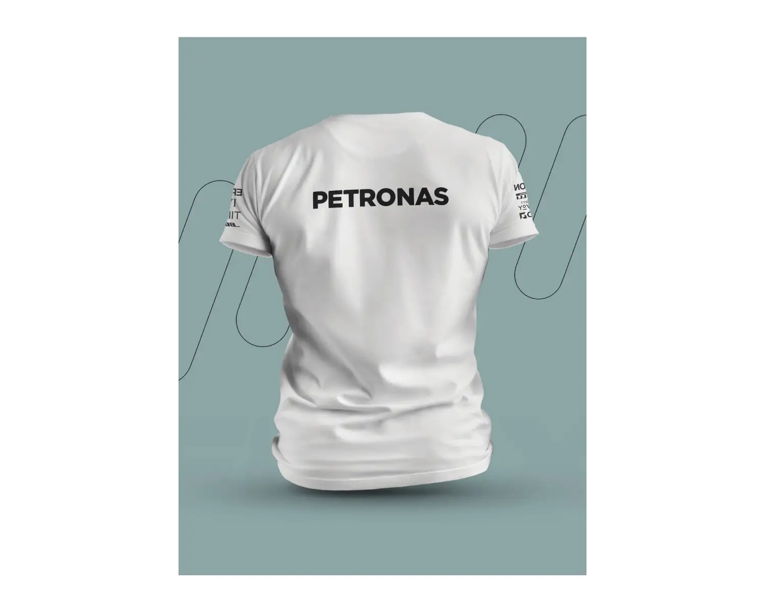 Mclaren 2021 F1 Parlayan Baskılı T-shirt