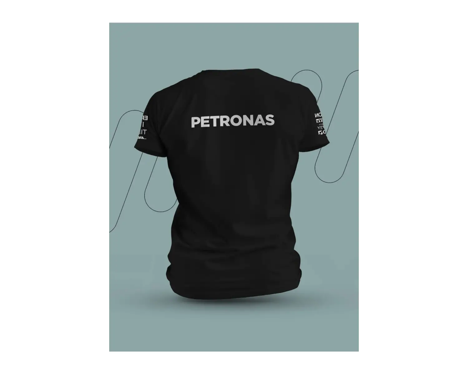 Mclaren 2021 F1 Parlayan Baskılı T-shirt