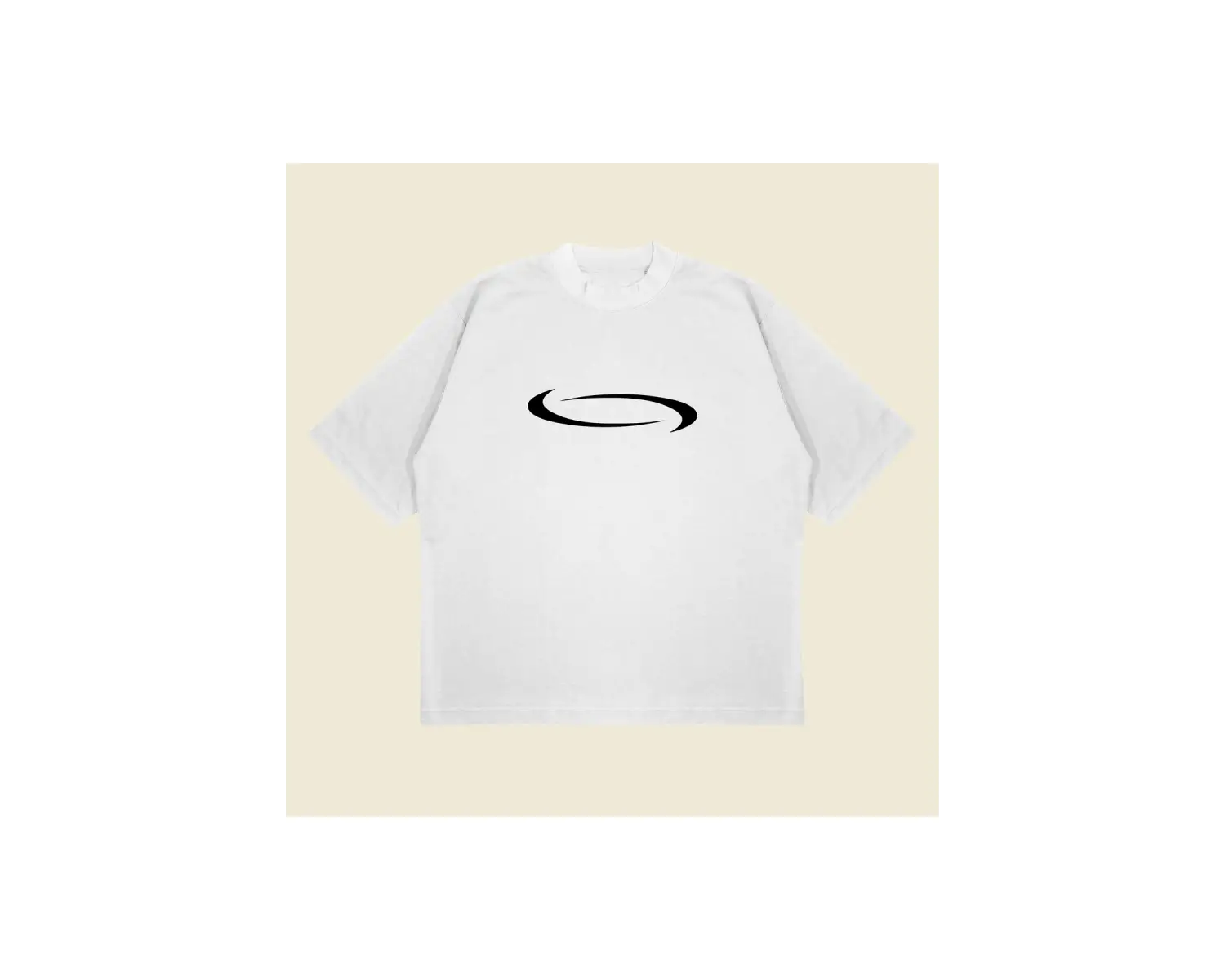 Mclaren Baskılı Oversize Unisex Pamuklu Nefes Alan Kalın Kumaşlı