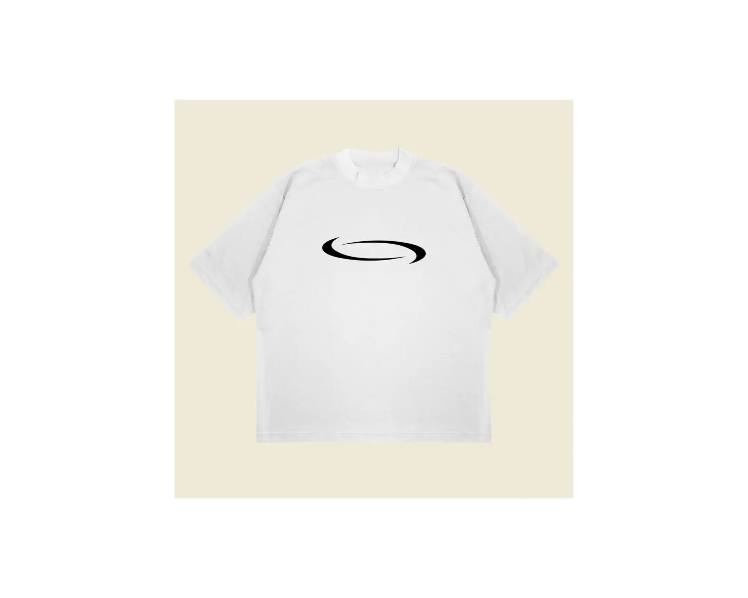 Mclaren Baskılı Oversize Unisex Pamuklu Nefes Alan Kalın Kumaşlı