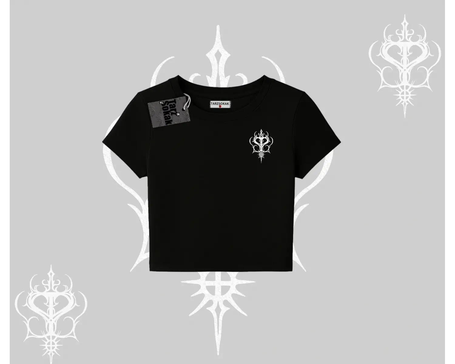 Meditasyon Yapan Kedi Baskılı Babby Tee Tshirt